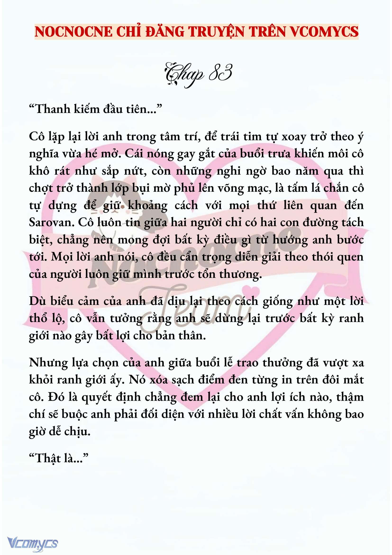 [NOVEL] CÁ RỪNG KHÔN NGOAN Chap 83 - Trang 2