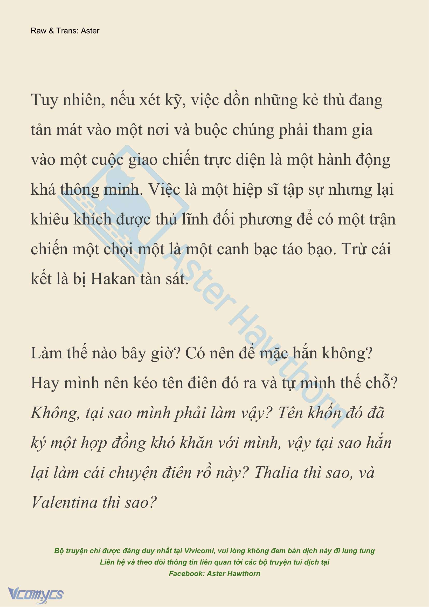 [NOVEL] Thiên Đường Của Valentina Chap 110 - Trang 2