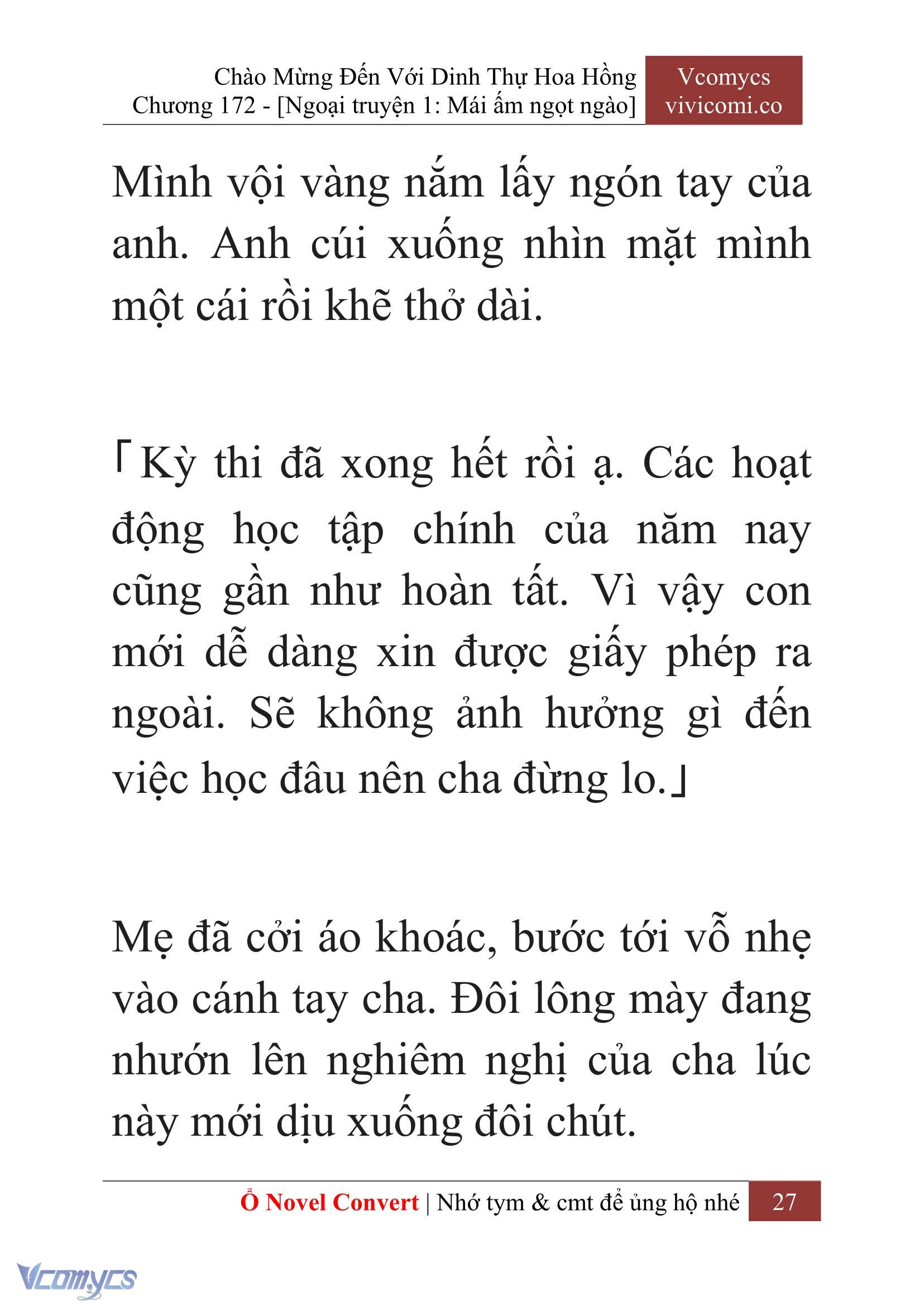[Novel] Chào Mừng Đến Với Dinh Thự Hoa Hồng Chap 172 - Trang 2