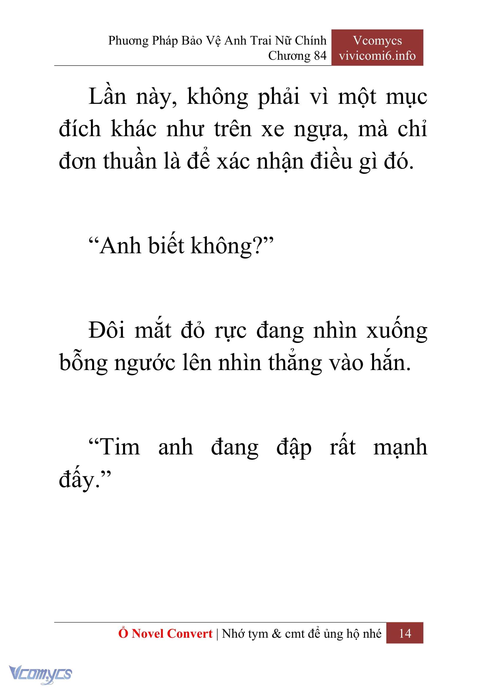 [Novel] Phương Pháp Bảo Vệ Anh Trai Nữ Chính Chap 84 - Trang 2