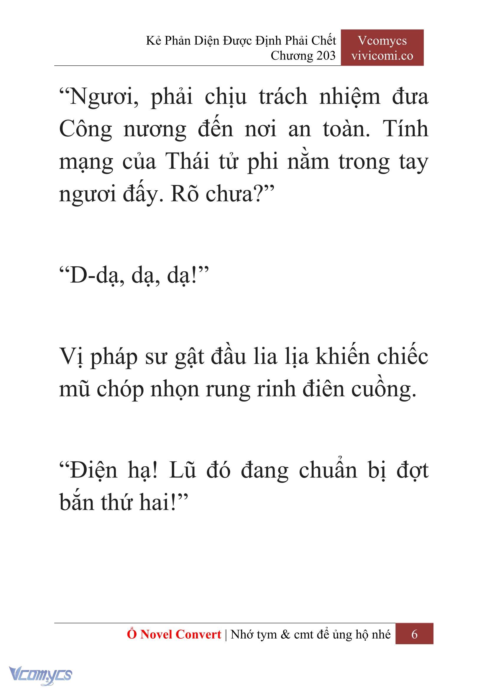 [Novel] Kẻ Phản Diện Được Định Phải Chết Chap 203 - Trang 2