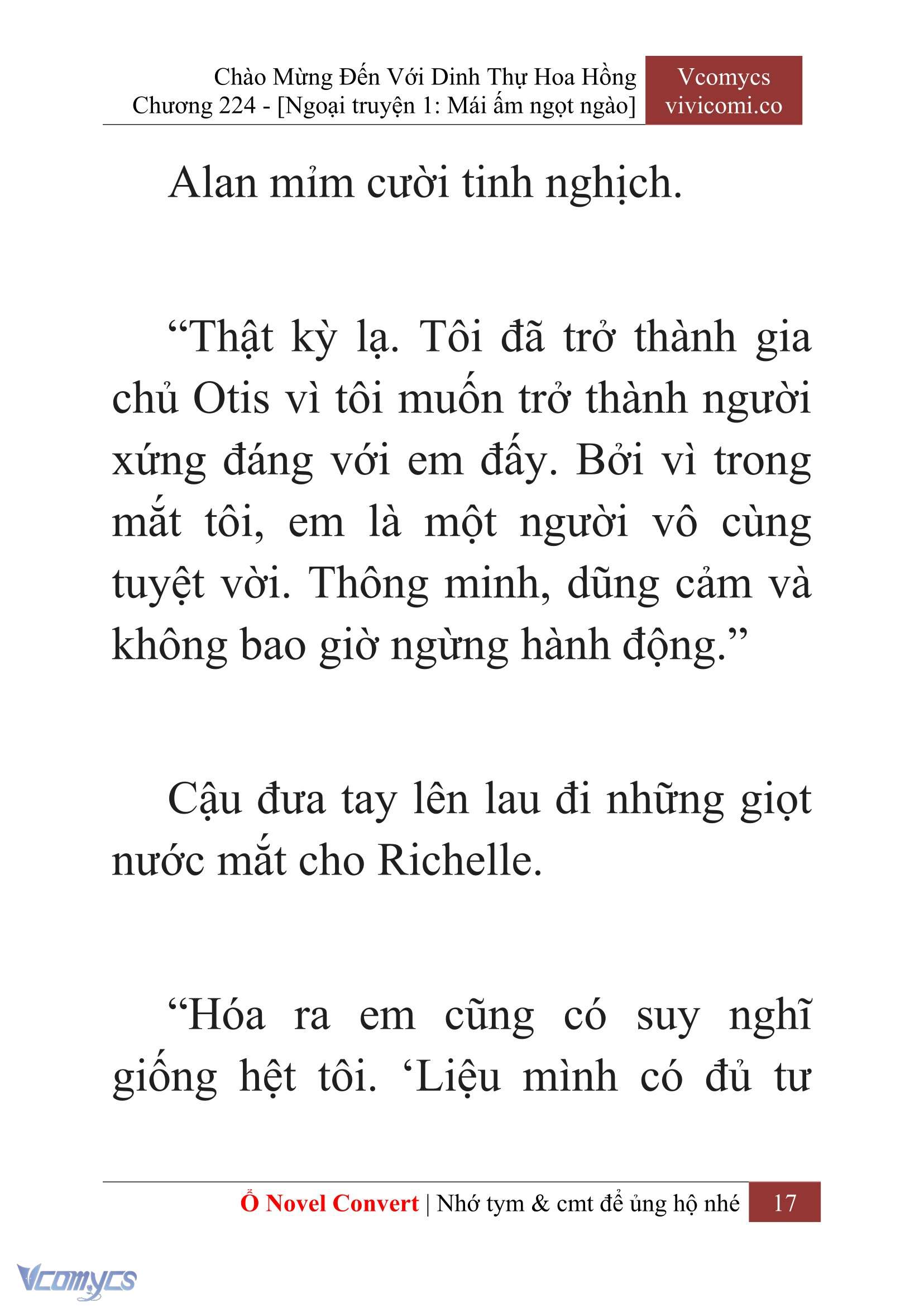 [Novel] Chào Mừng Đến Với Dinh Thự Hoa Hồng Chap 224 - Trang 2