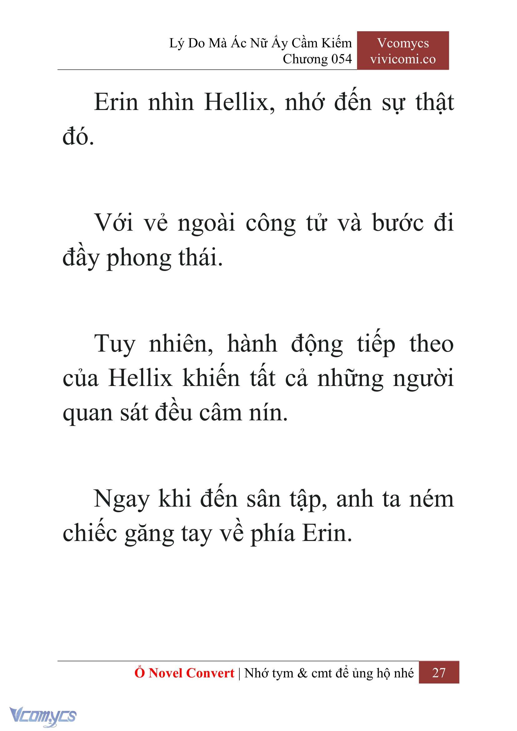 [Novel] Lý Do Mà Ác Nữ Ấy Cầm Kiếm Chap 54 - Trang 2