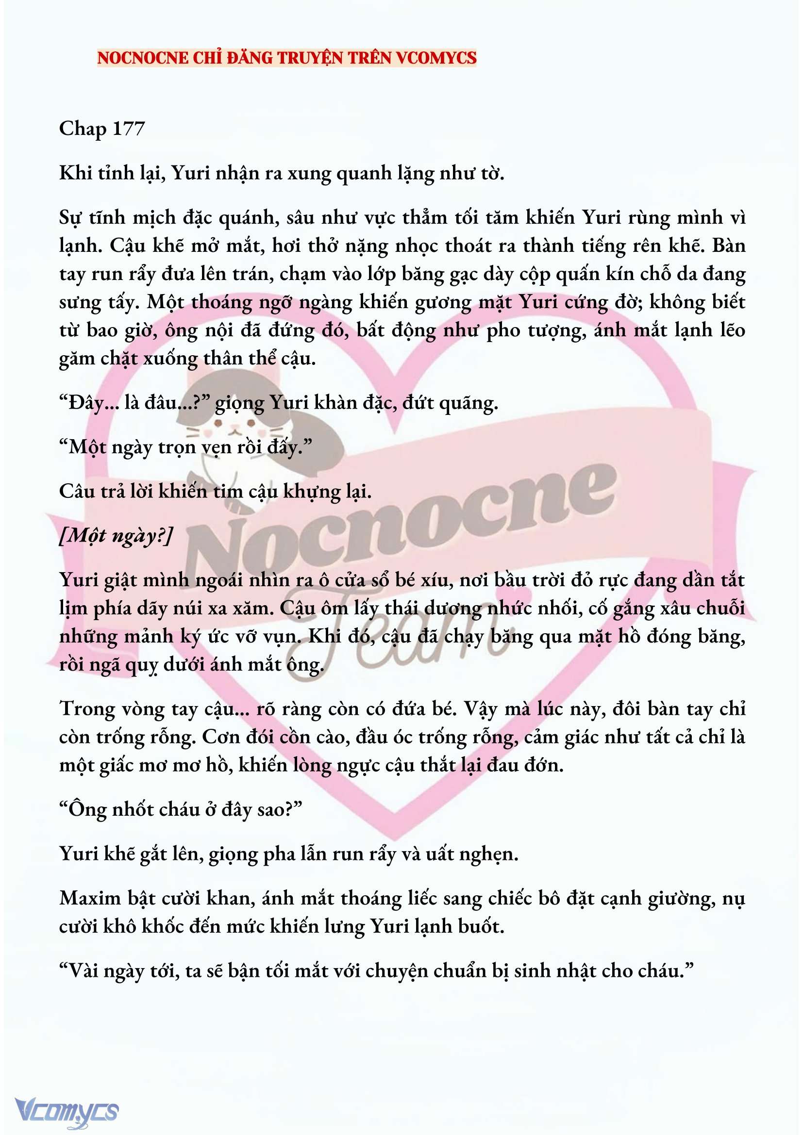 [NOVEL] KẾT HÔN VỚI KẺ TÂM THẦN Chap 177 - Trang 2