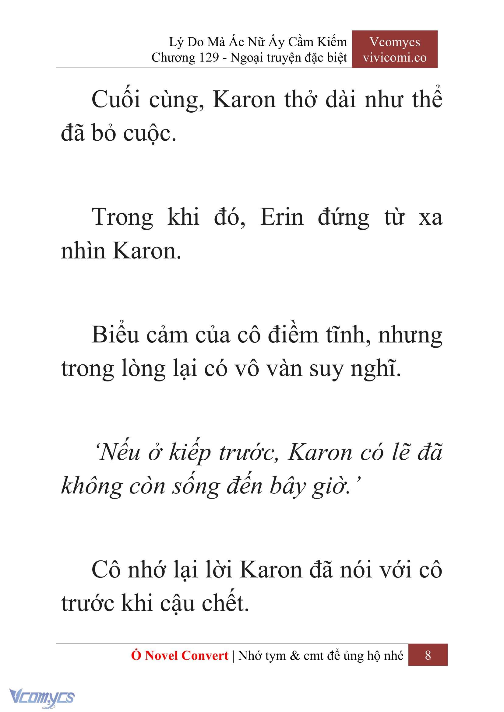 [Novel] Lý Do Mà Ác Nữ Ấy Cầm Kiếm Chap 129 - Trang 2