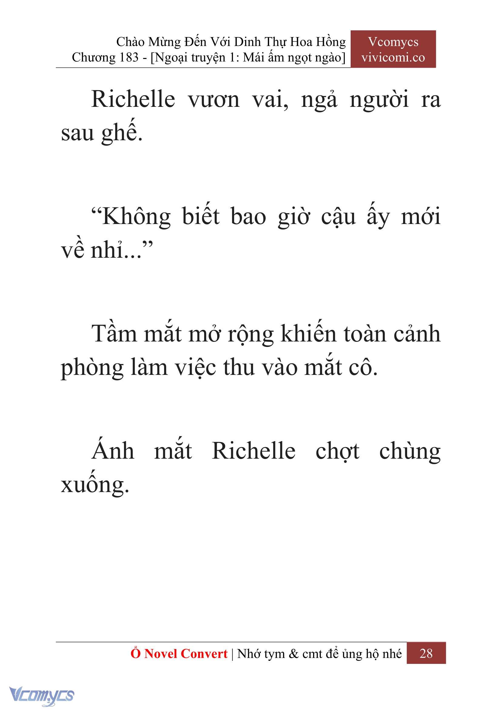 [Novel] Chào Mừng Đến Với Dinh Thự Hoa Hồng Chap 183 - Trang 2