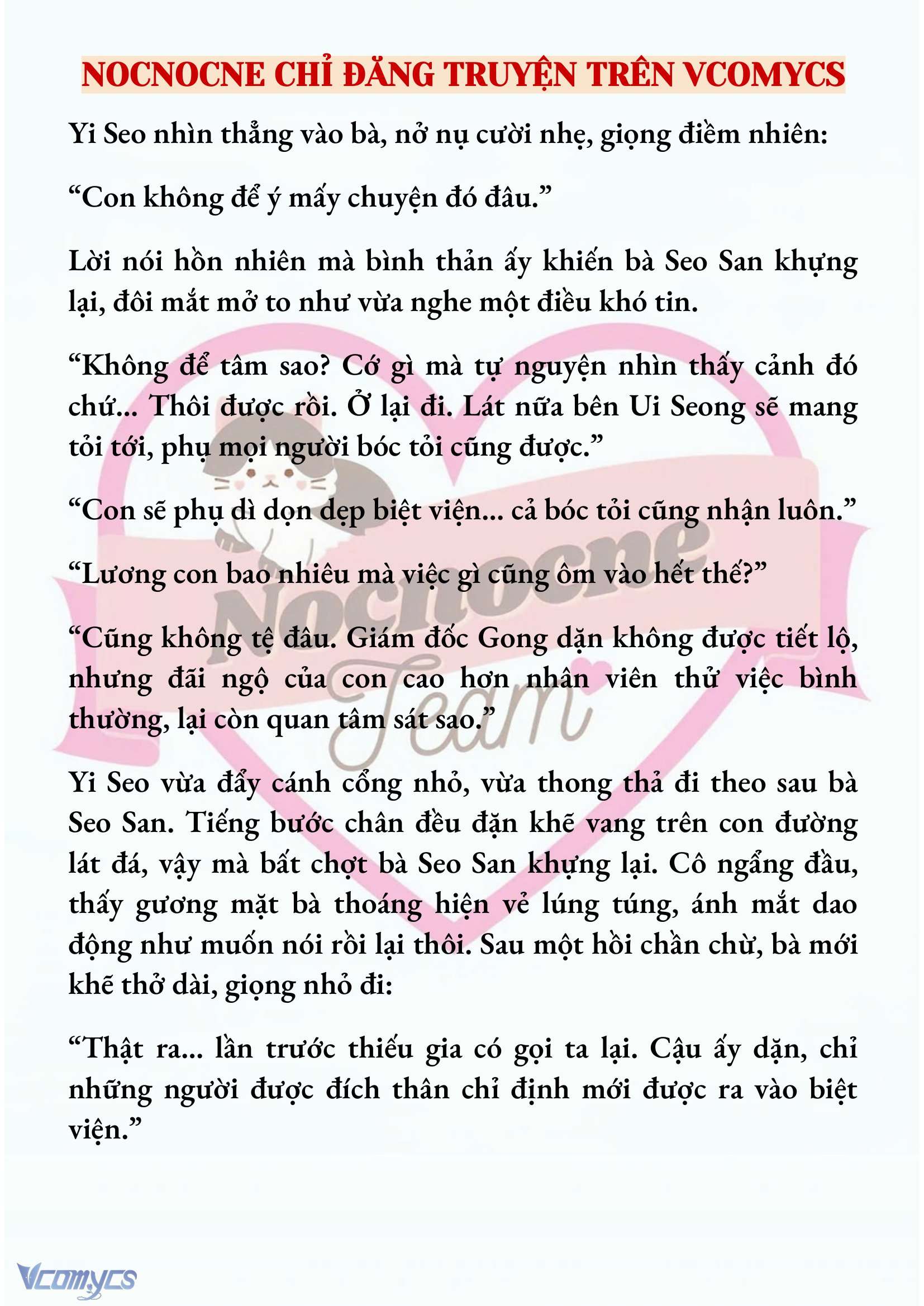 [NOVEL] NGỌN ĐÈN BIỆT VIỆN KHÔNG BAO GIỜ TẮT Chap 10 - Trang 2