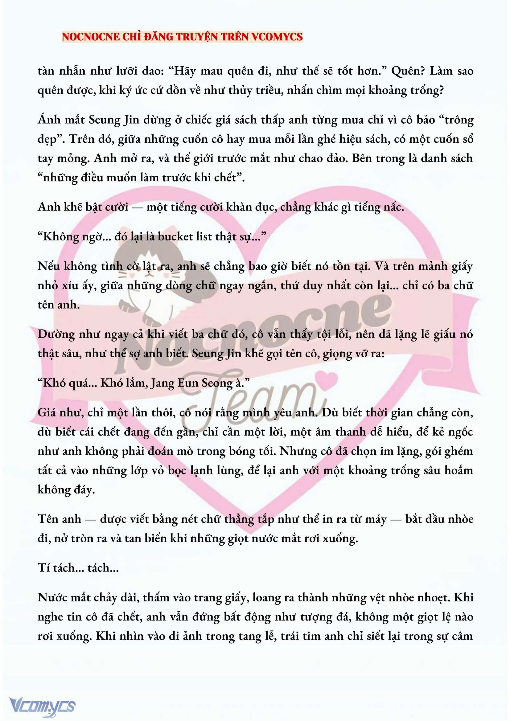 [FULL] [NOVEL] CHÚNG TA KẾT THÚC VÀO MÙA THU Chap 59 - Trang 2