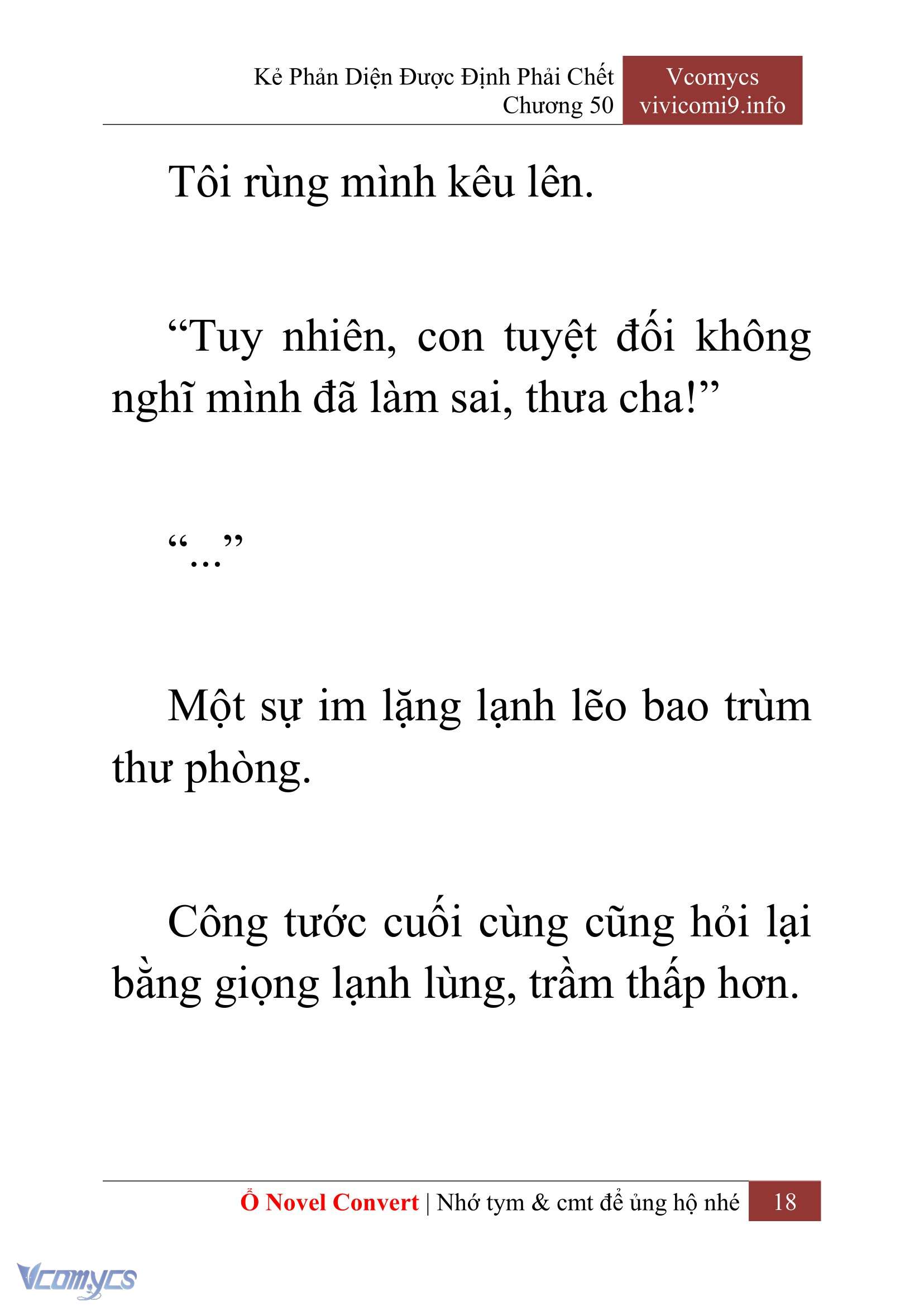 [Novel] Kẻ Phản Diện Được Định Phải Chết Chap 50 - Next Chap 51