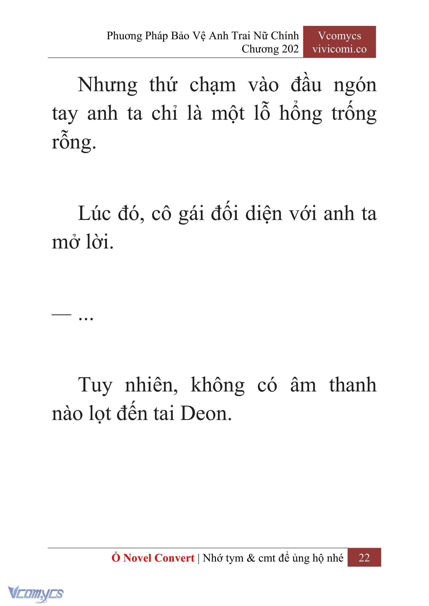 [Novel] Phương Pháp Bảo Vệ Anh Trai Nữ Chính Chap 202 - Trang 2