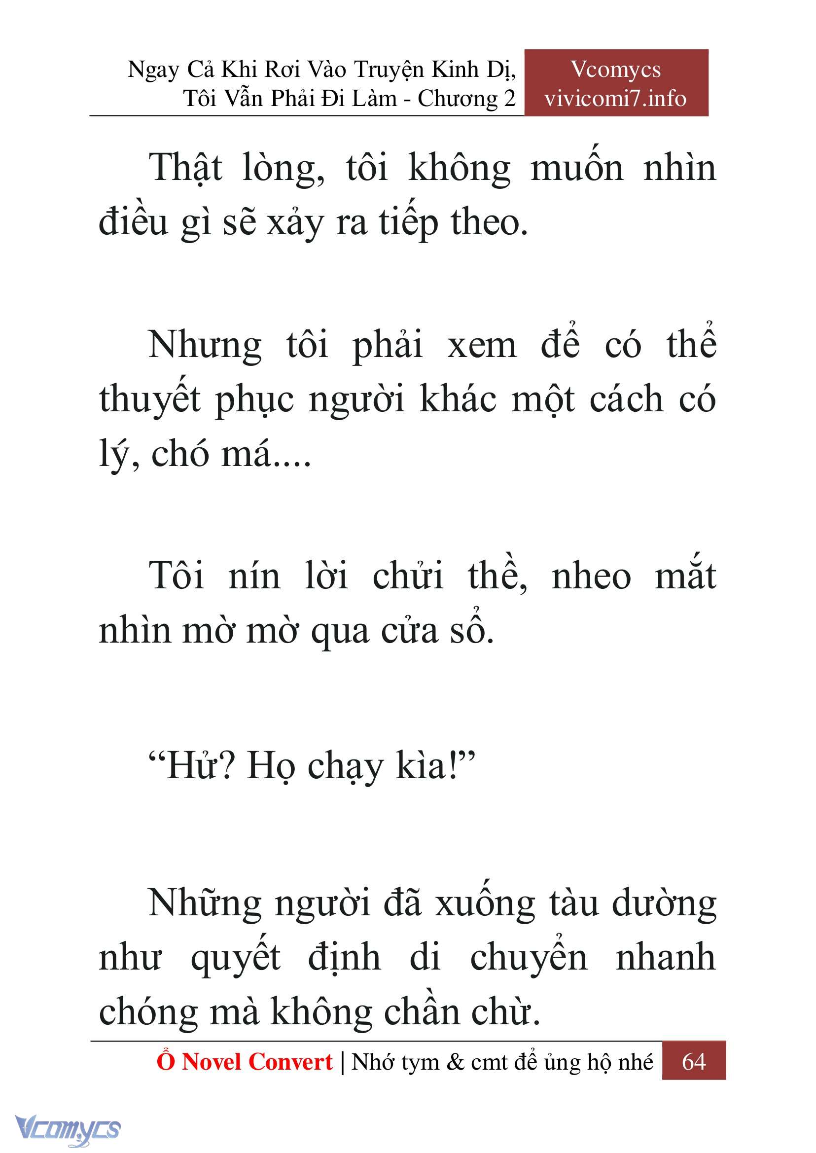 [Novel] Ngay Cả Khi Rơi Vào Truyện Kinh Dị, Tôi Vẫn Phải Đi Làm Chap 2 - Trang 2