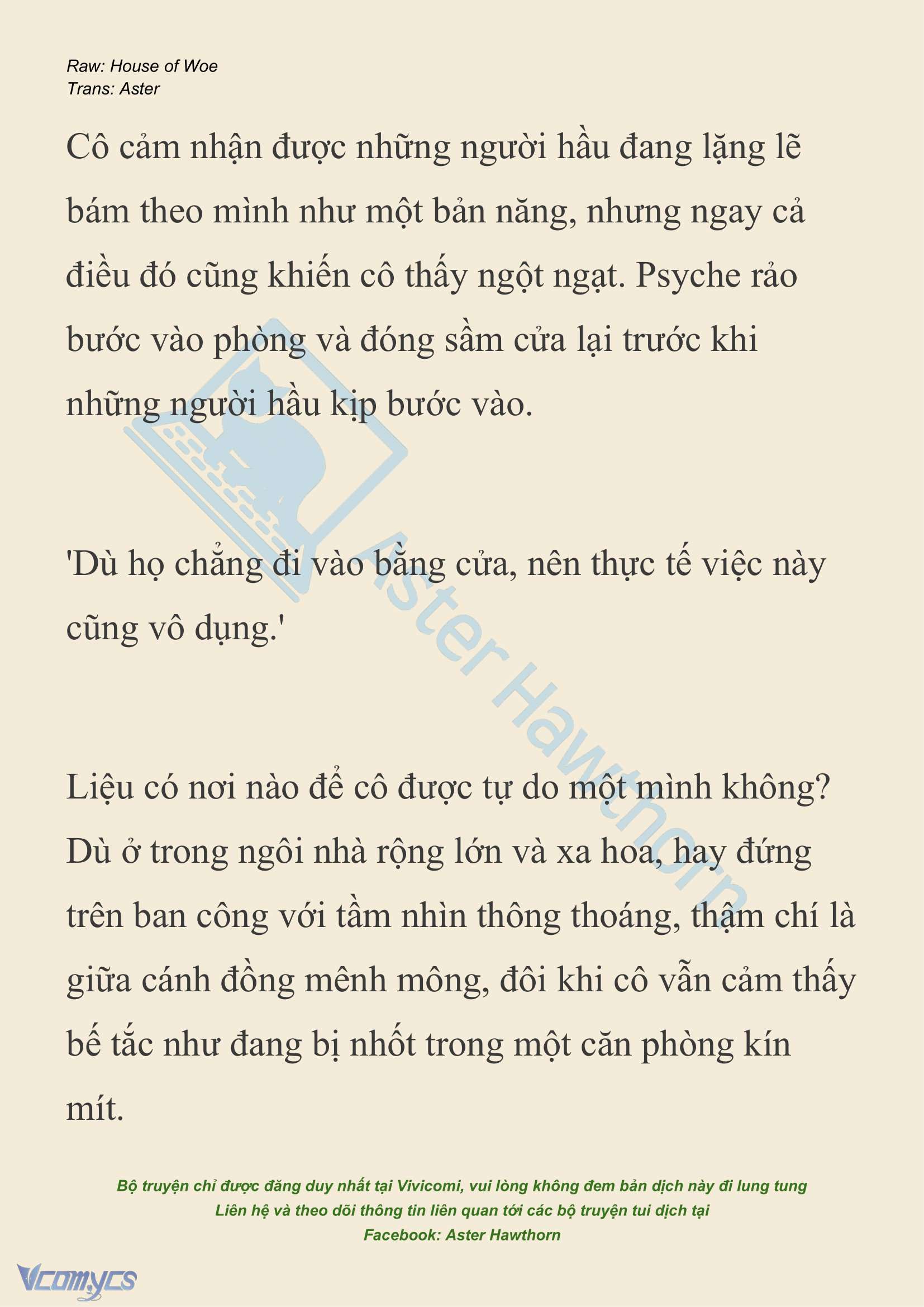 [NOVEL] Dành Cho Các Nữ Thần: Dành cho Psyche Chap 28 - Trang 2