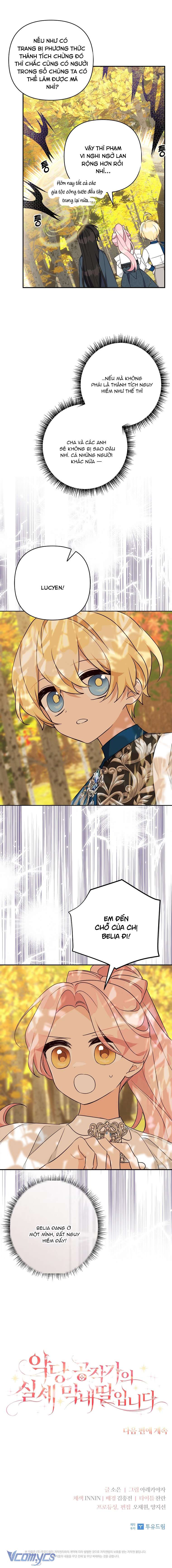 Tôi đã trở thành con gái út của công tước phản diện Chapter 60 - Trang 3