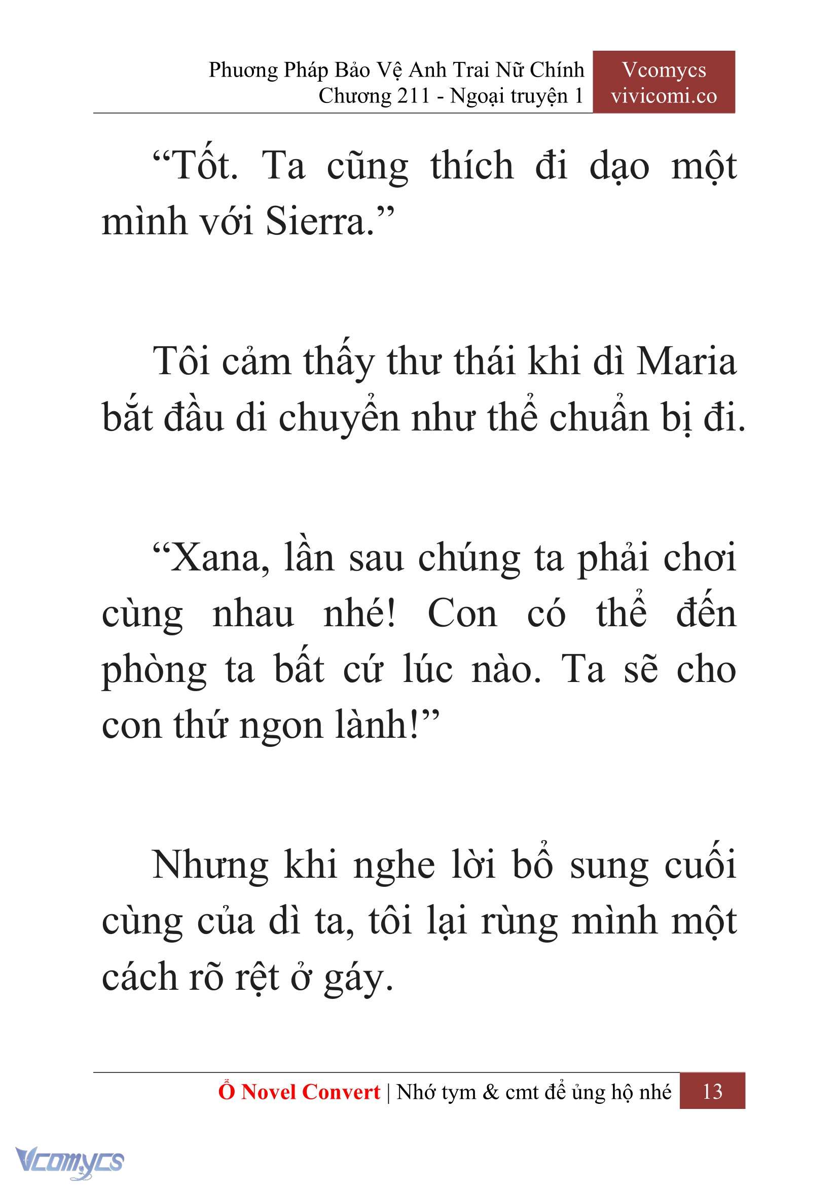 [Novel] Phương Pháp Bảo Vệ Anh Trai Nữ Chính Chap 211 - Trang 2