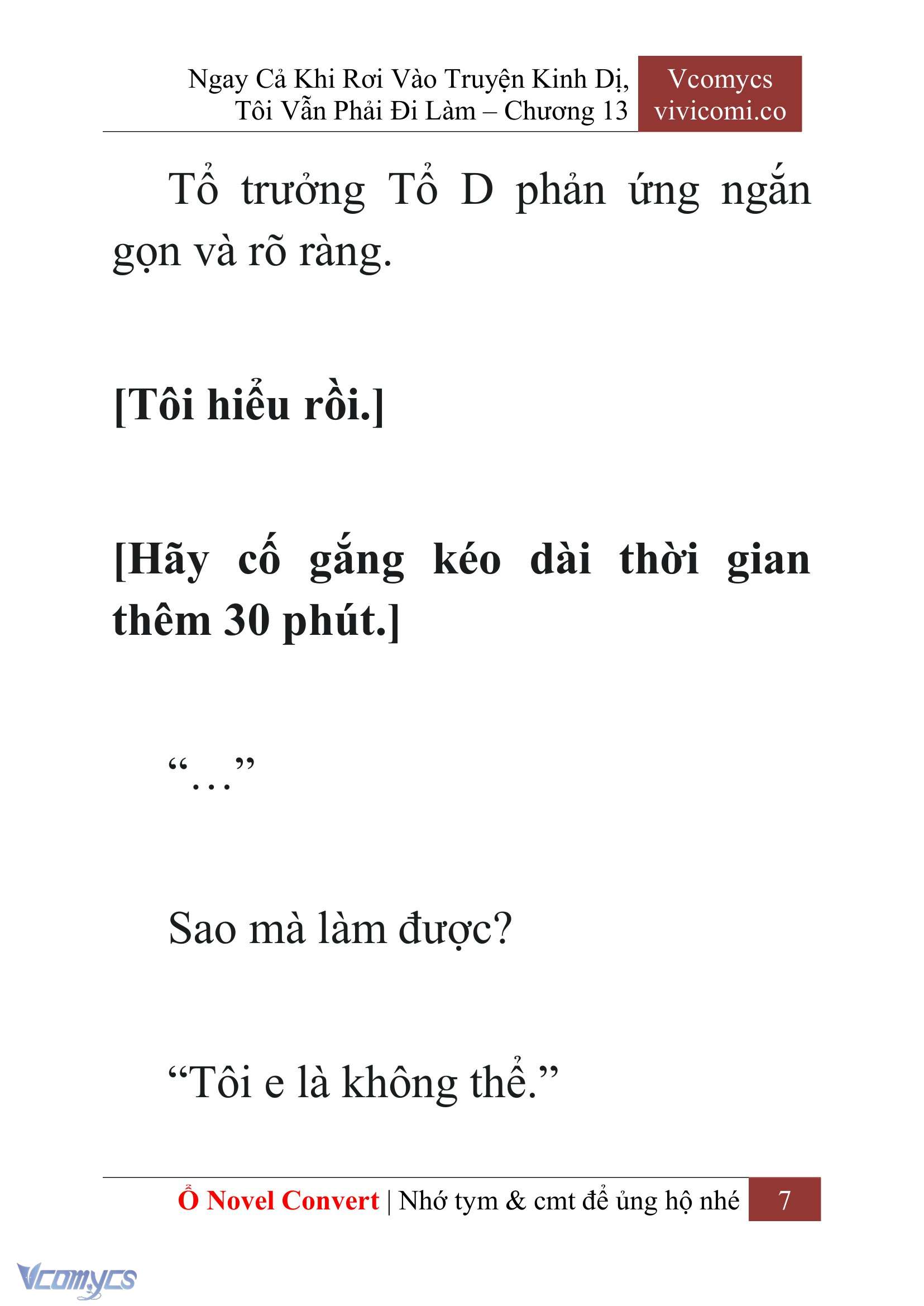 [Novel] Ngay Cả Khi Rơi Vào Truyện Kinh Dị, Tôi Vẫn Phải Đi Làm Chap 13 - Trang 2