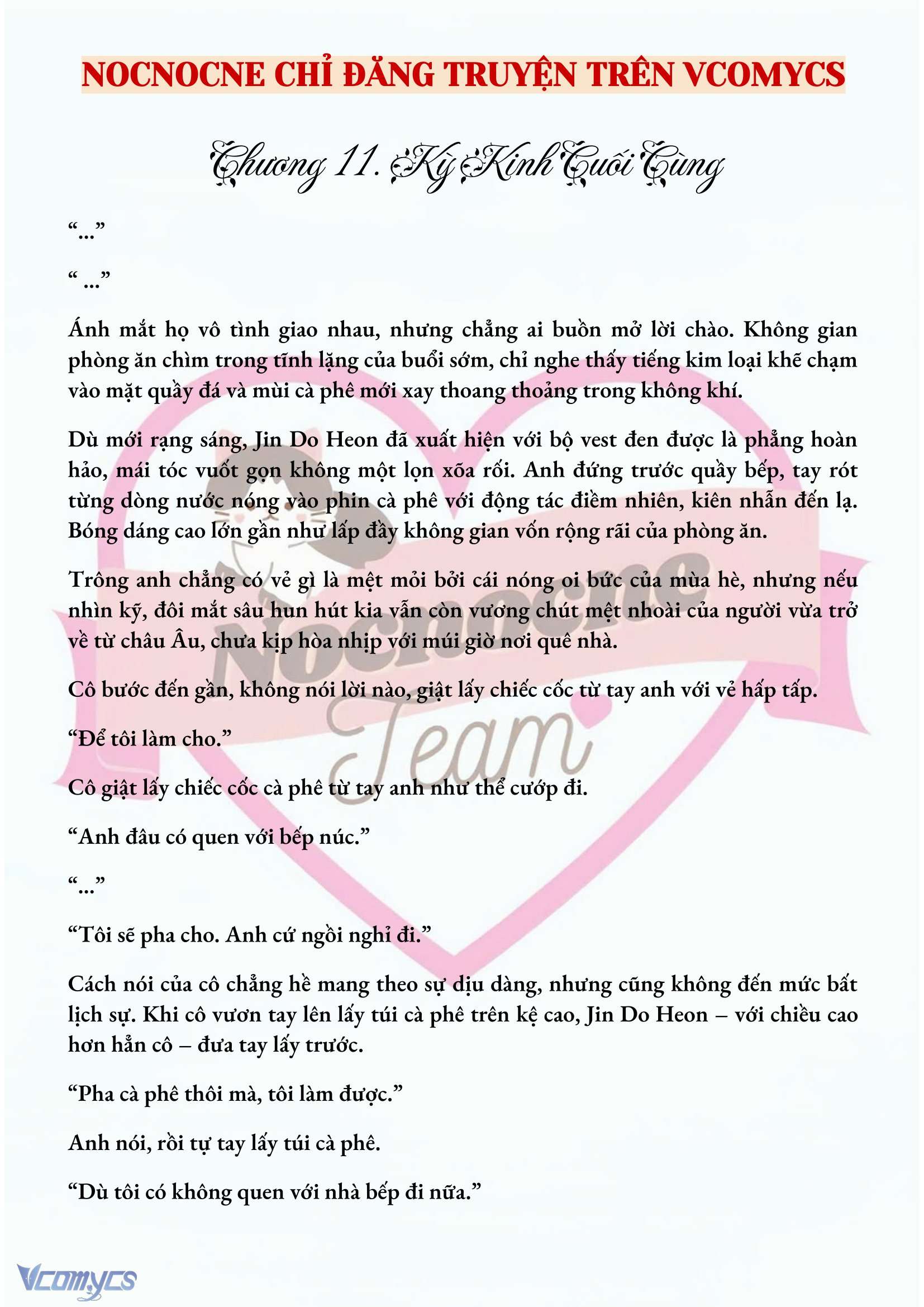 [NOVEL] MANG THAI, CƯỠNG ĐOẠT Chap 11 - Next Chap 12