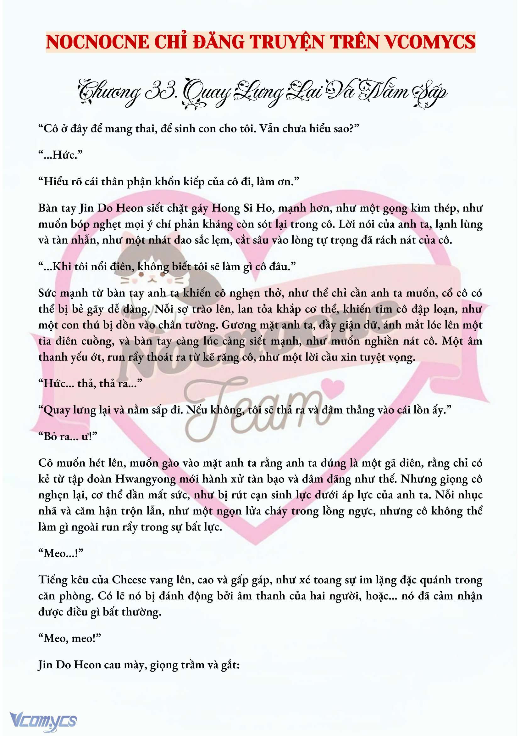 [NOVEL] MANG THAI, CƯỠNG ĐOẠT Chap 33 - Trang 2