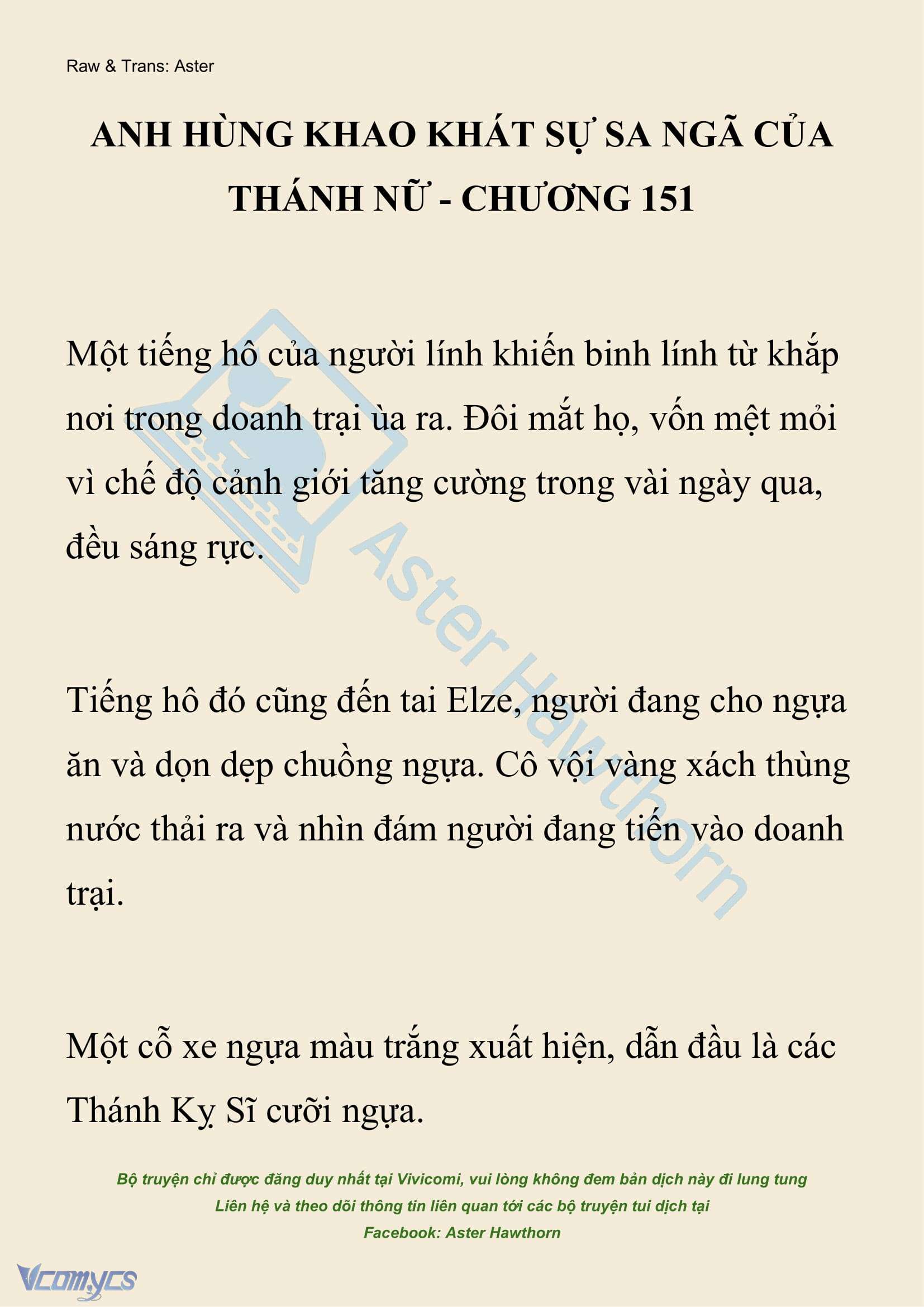 [NOVEL] Anh Hùng Khao Khát Sự Sa Ngã Của Thánh Nữ Chap 151 - Trang 2