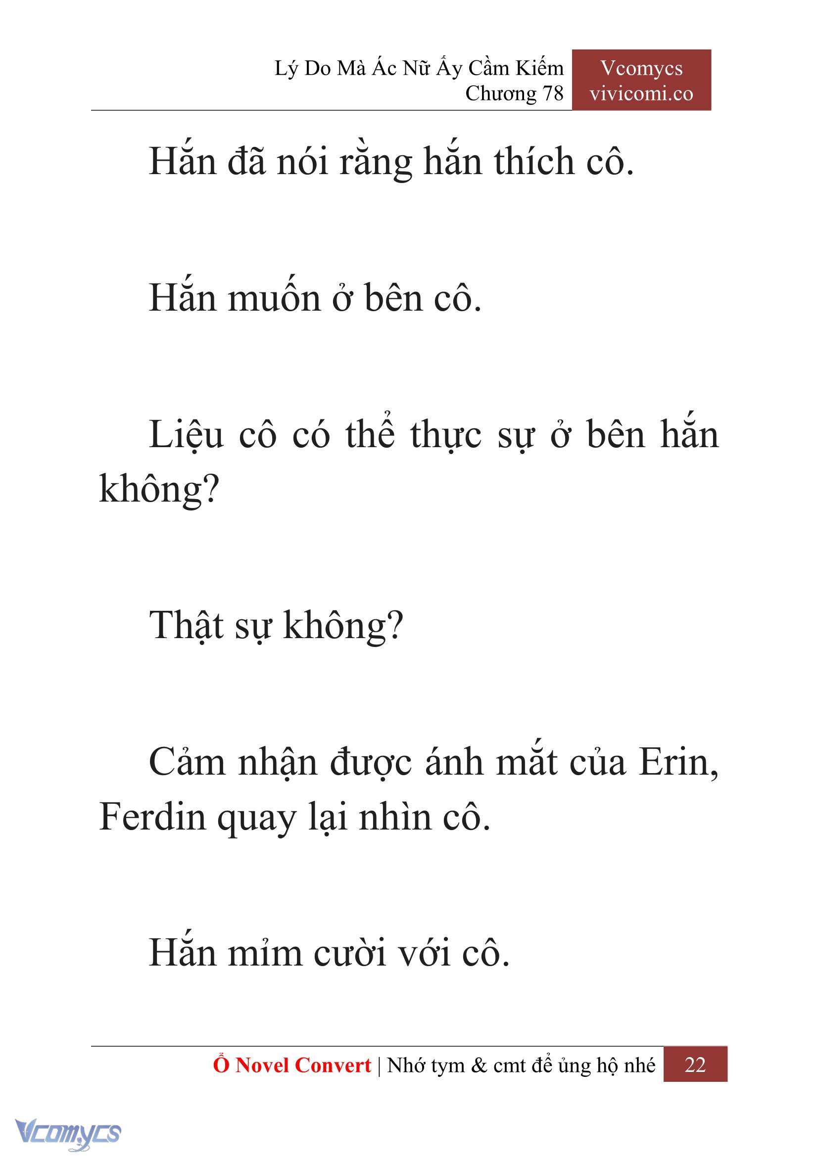 [Novel] Lý Do Mà Ác Nữ Ấy Cầm Kiếm Chap 78 - Trang 2