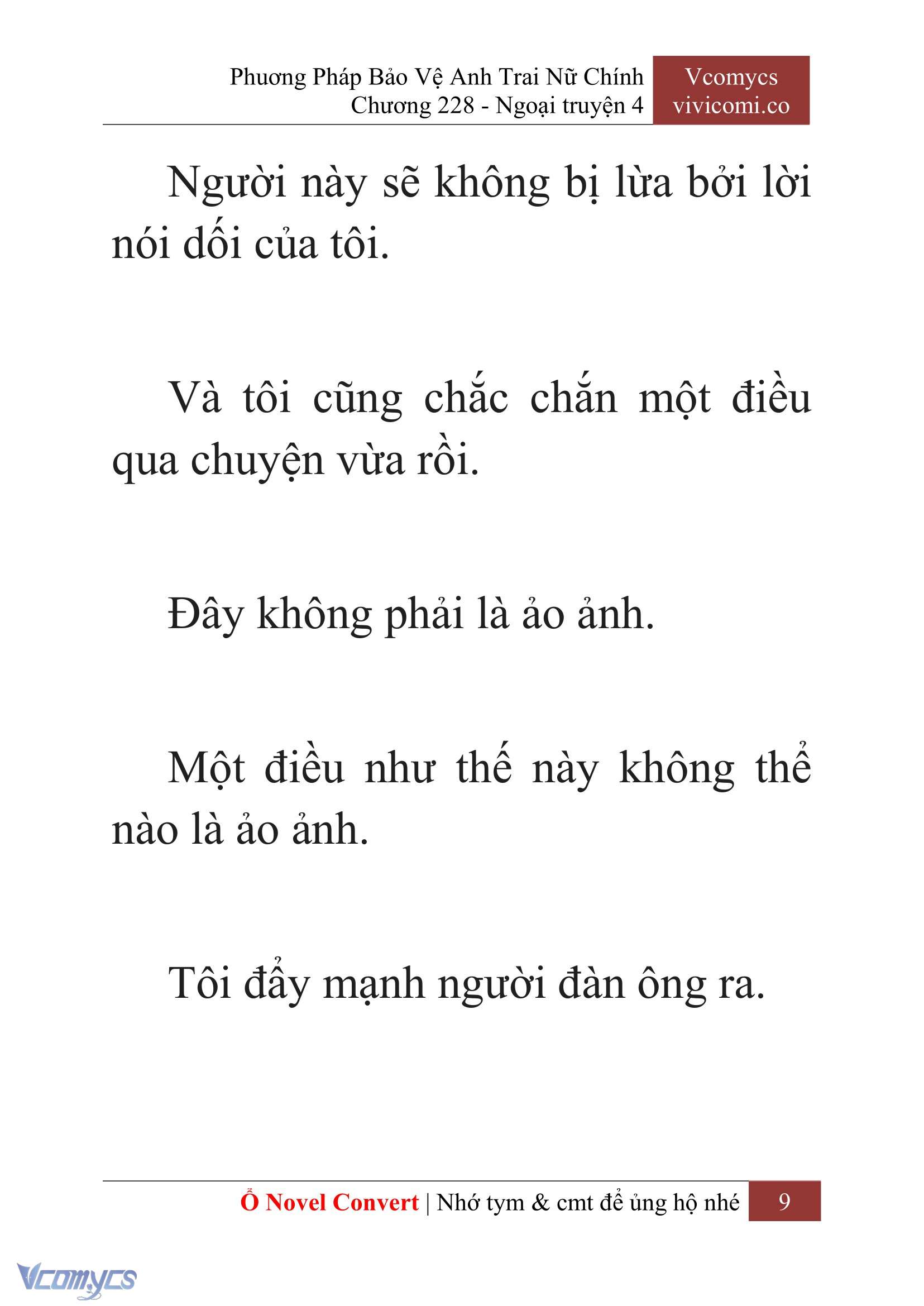 [Novel] Phương Pháp Bảo Vệ Anh Trai Nữ Chính Chap 228 - Trang 2