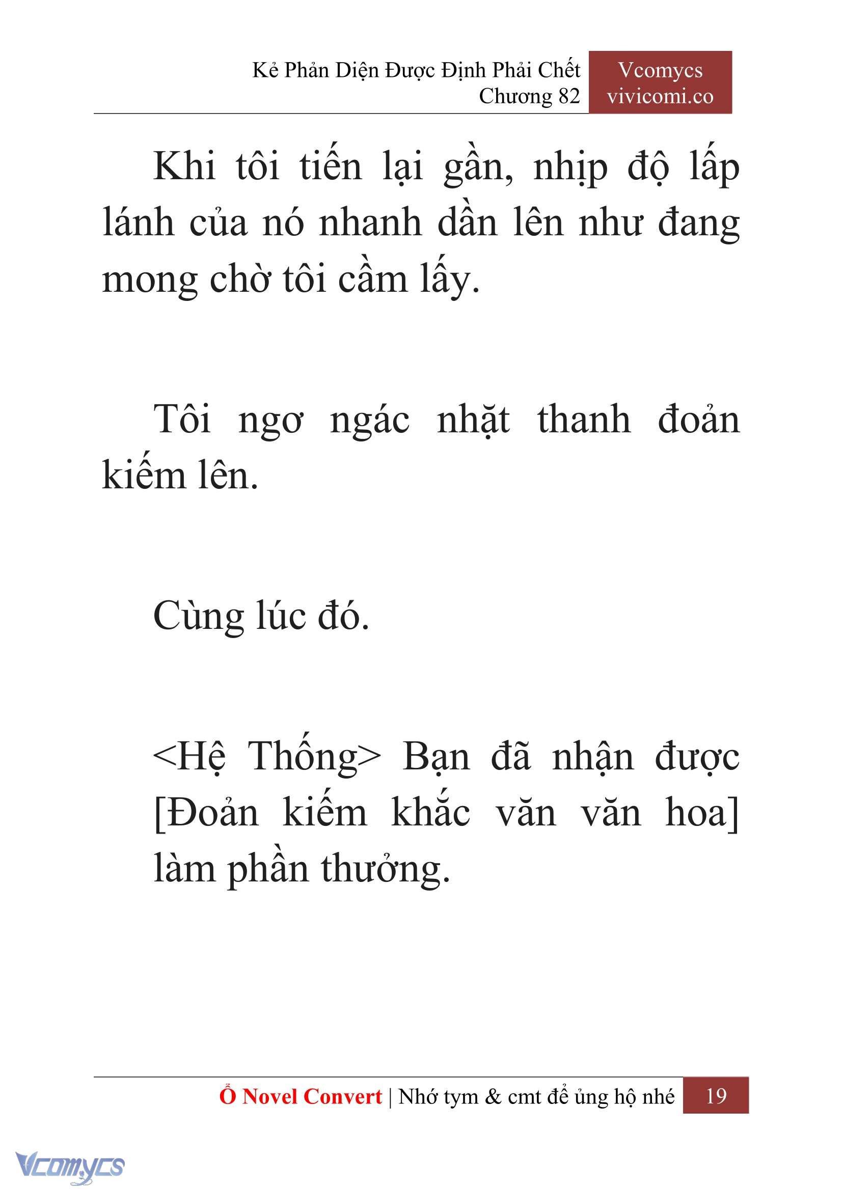 [Novel] Kẻ Phản Diện Được Định Phải Chết Chap 82 - Trang 2