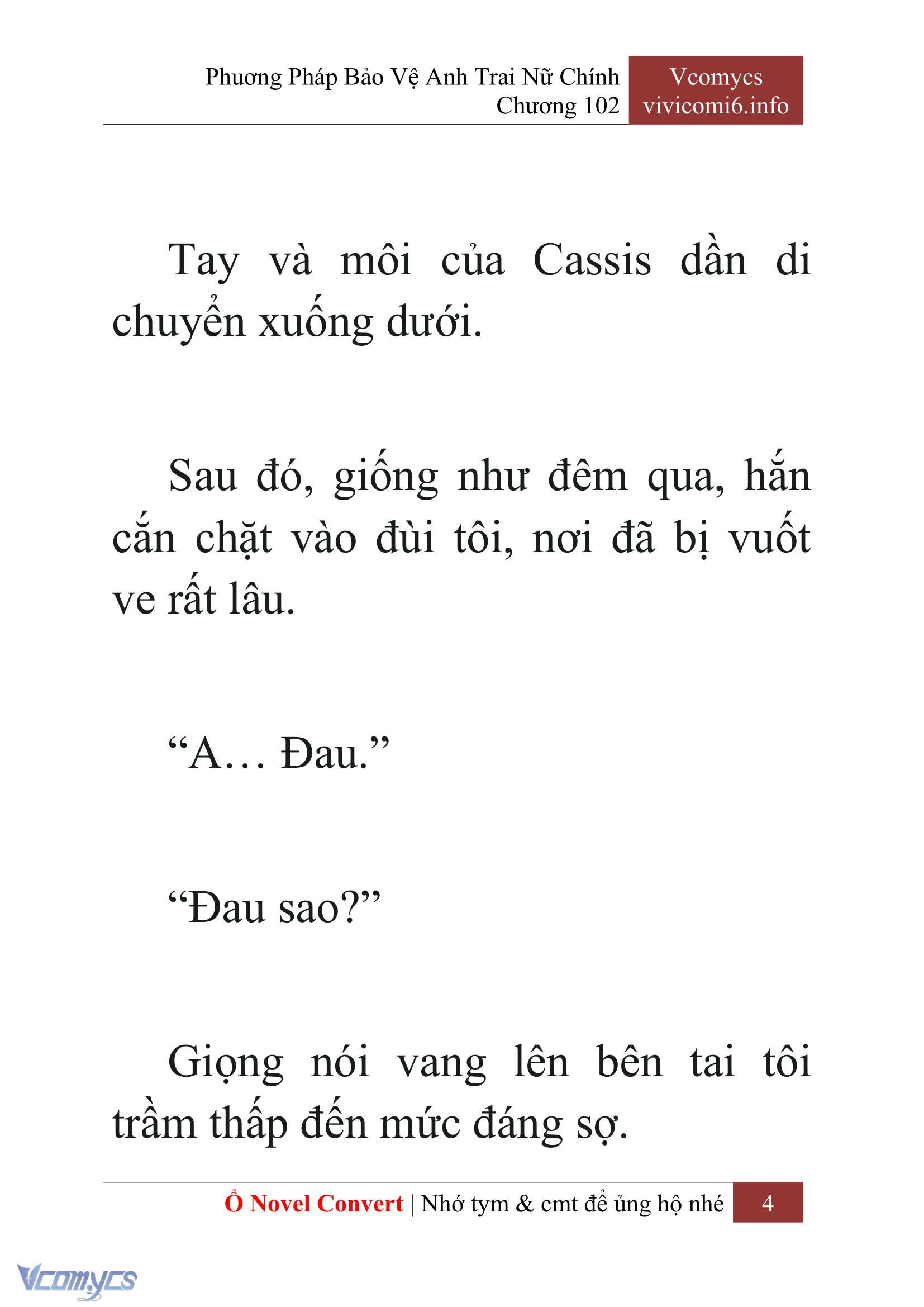 [Novel] Phương Pháp Bảo Vệ Anh Trai Nữ Chính Chap 102 - Trang 2