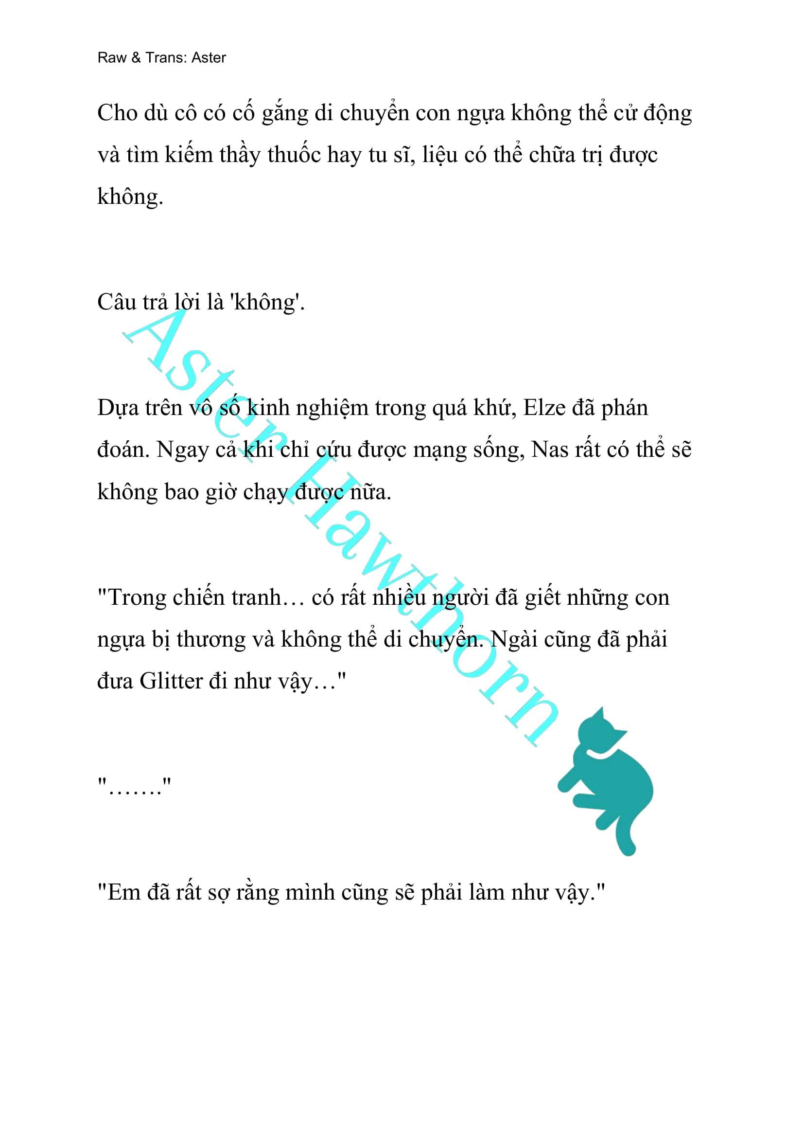 [NOVEL] Anh Hùng Khao Khát Sự Sa Ngã Của Thánh Nữ Chap 53 - Trang 2