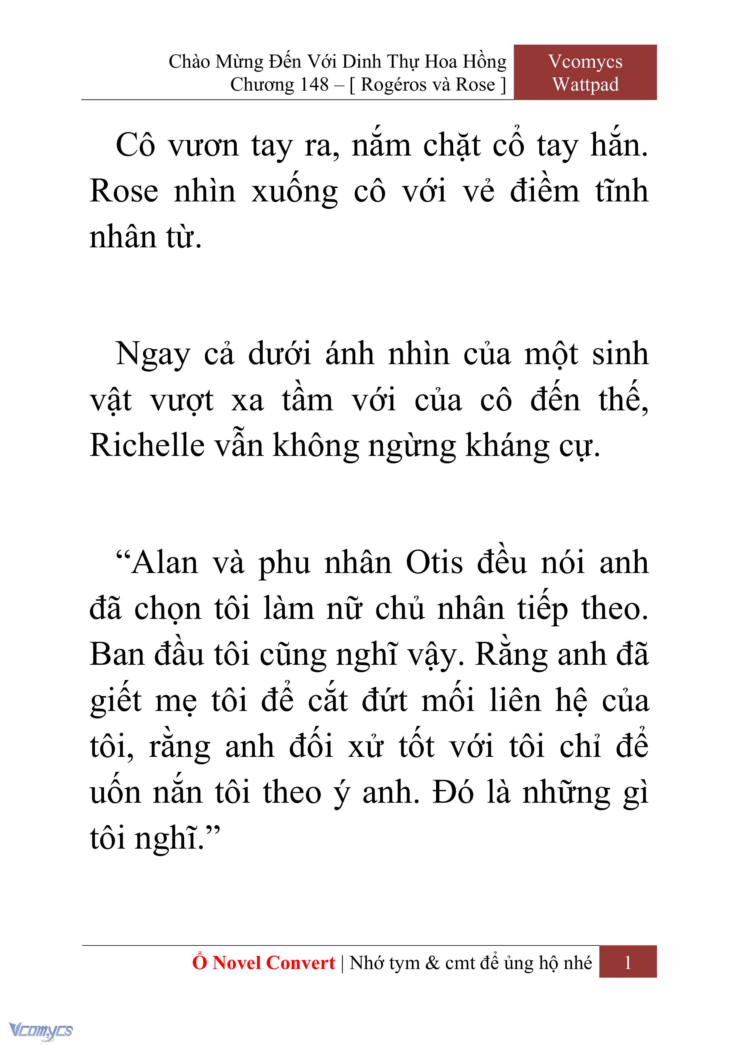 [Novel] Chào Mừng Đến Với Dinh Thự Hoa Hồng Chap 148 - Trang 2