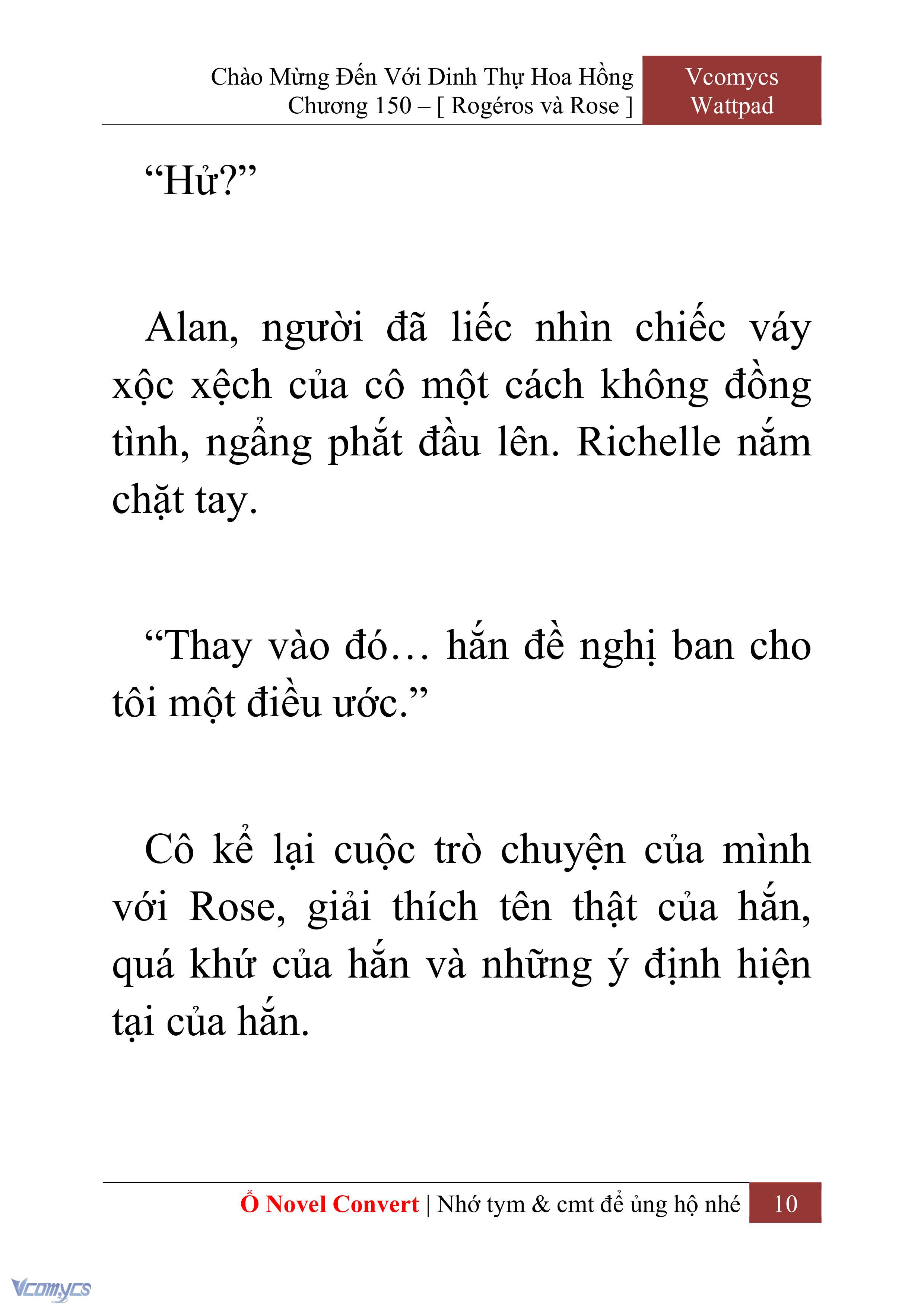 [Novel] Chào Mừng Đến Với Dinh Thự Hoa Hồng Chap 150 - Trang 2