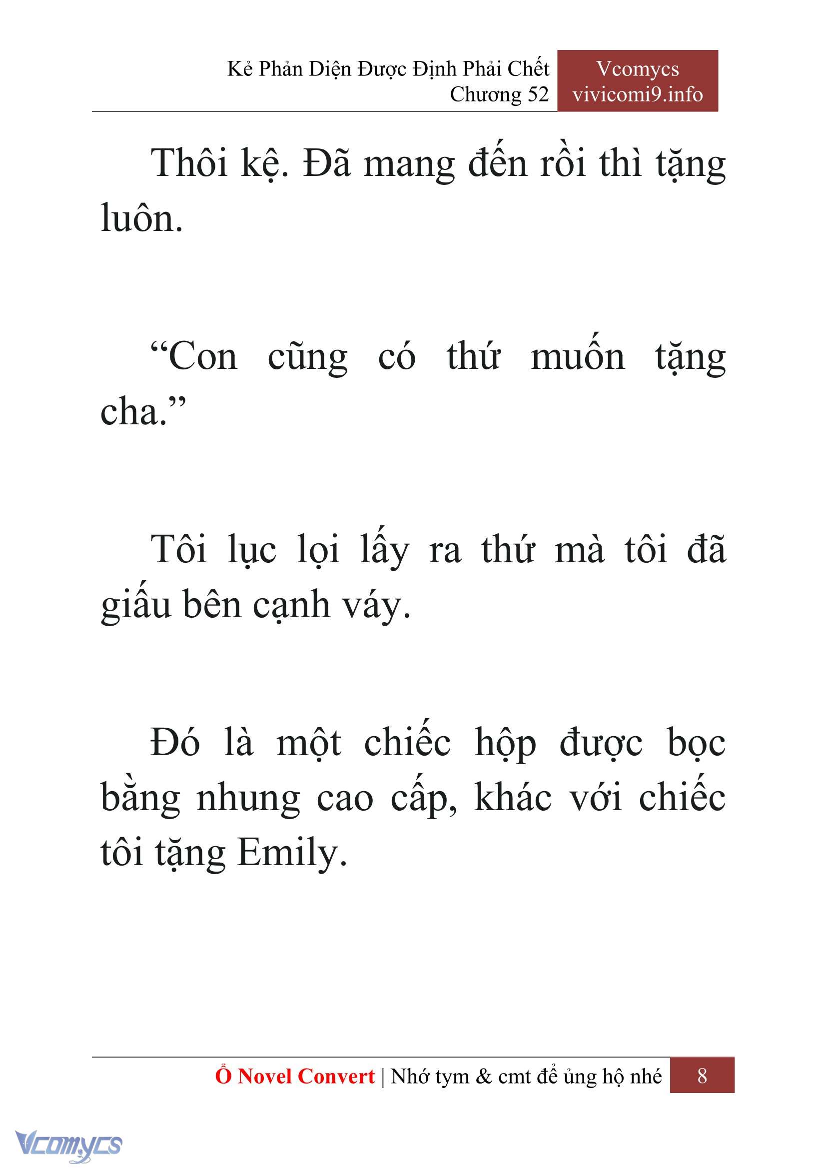 [Novel] Kẻ Phản Diện Được Định Phải Chết Chap 52 - Next Chap 53