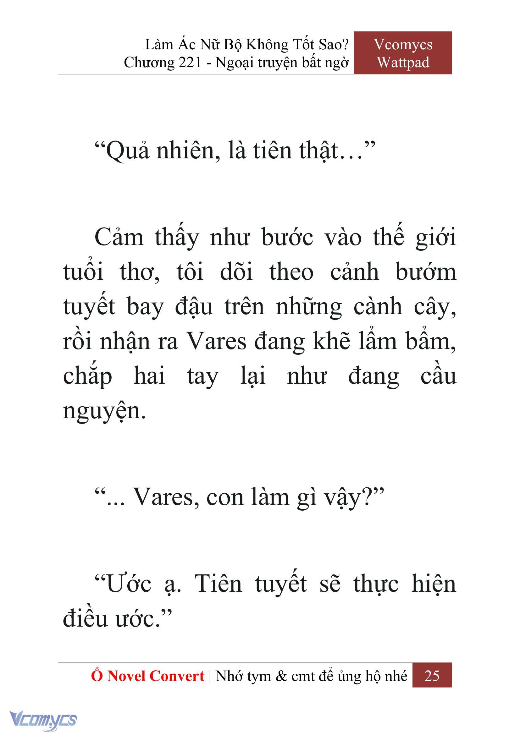 [Novel] Làm Ác Nữ Bộ Không Tốt Sao? Chap 221 - Trang 2