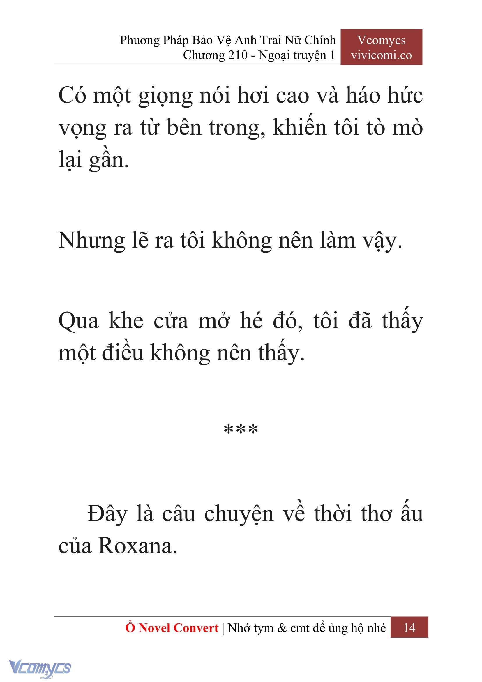 [Novel] Phương Pháp Bảo Vệ Anh Trai Nữ Chính Chap 210 - Trang 2