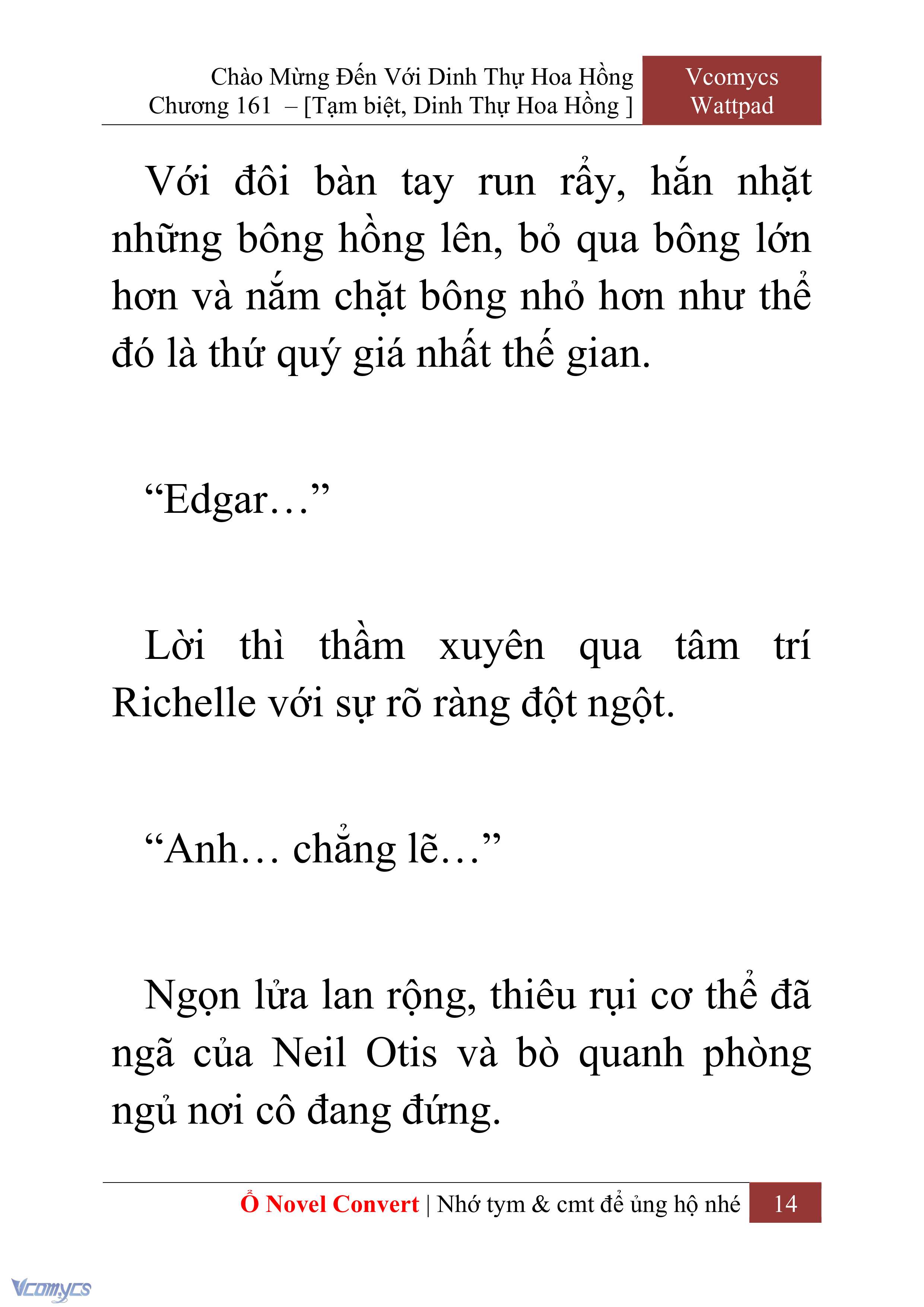 [Novel] Chào Mừng Đến Với Dinh Thự Hoa Hồng Chap 161 - Trang 2
