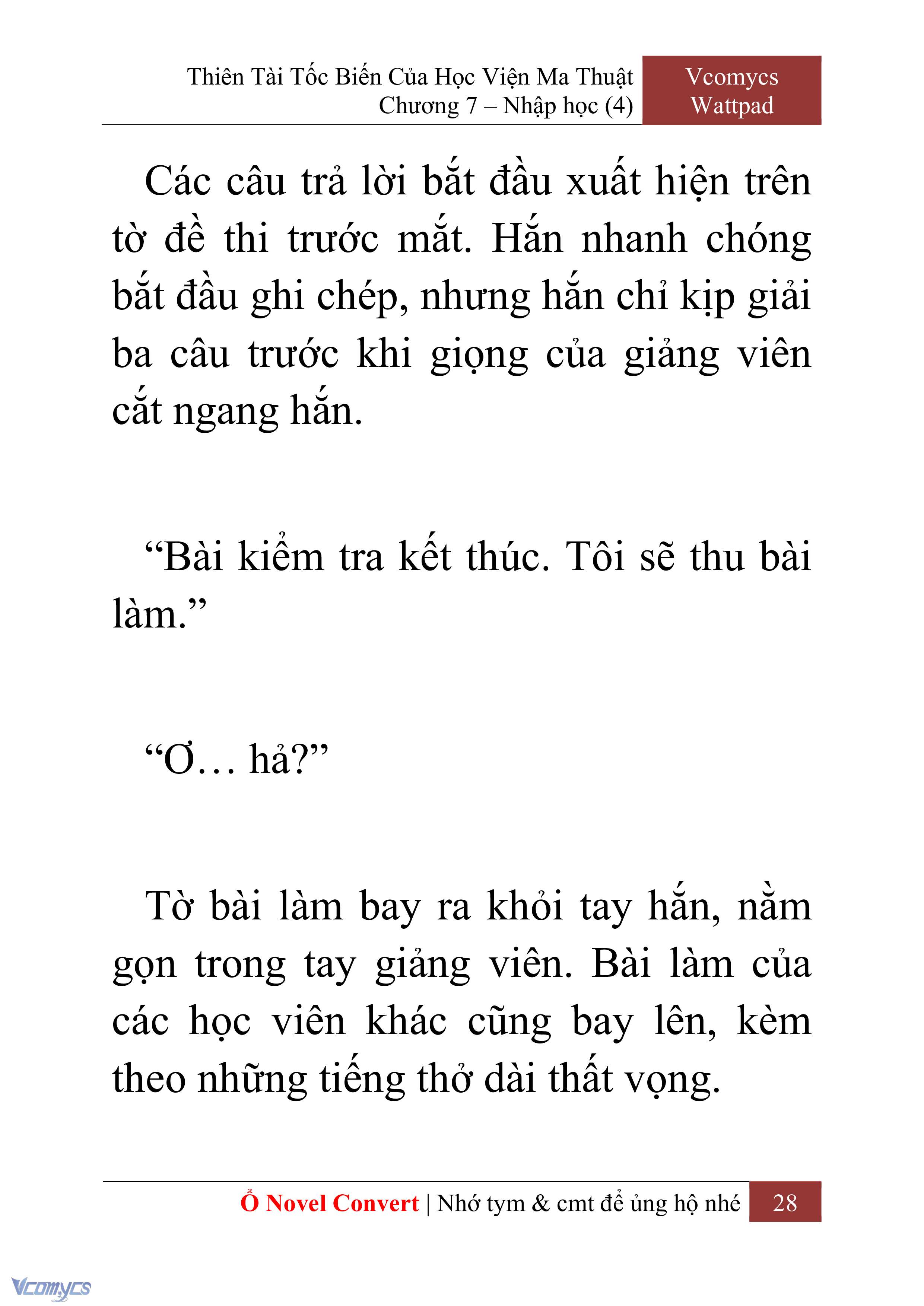 [Novel] Thiên Tài Tốc Biến Của Học Viện Ma Thuật Chap 7 - Trang 2