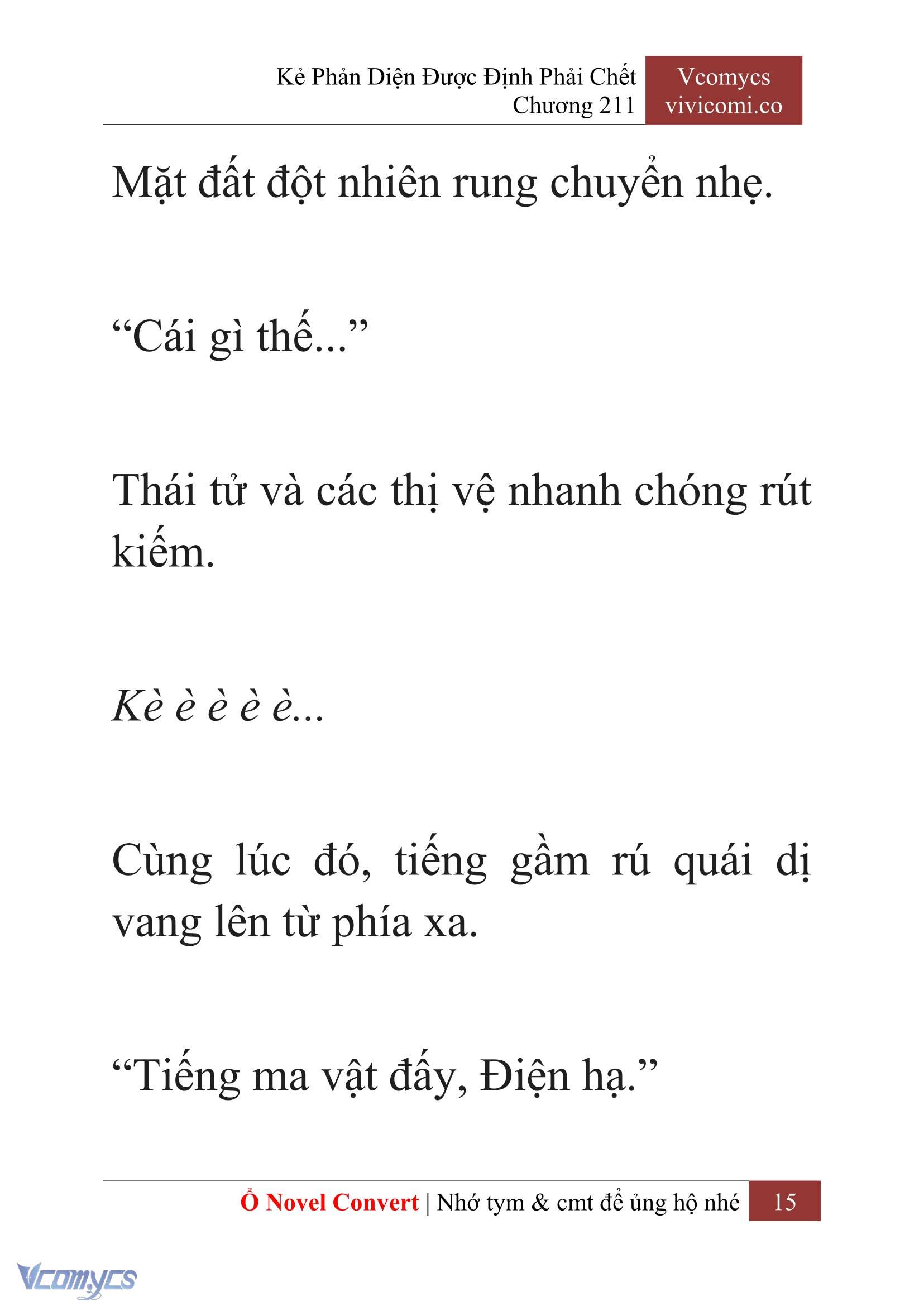 [Novel] Kẻ Phản Diện Được Định Phải Chết Chap 211 - Trang 2