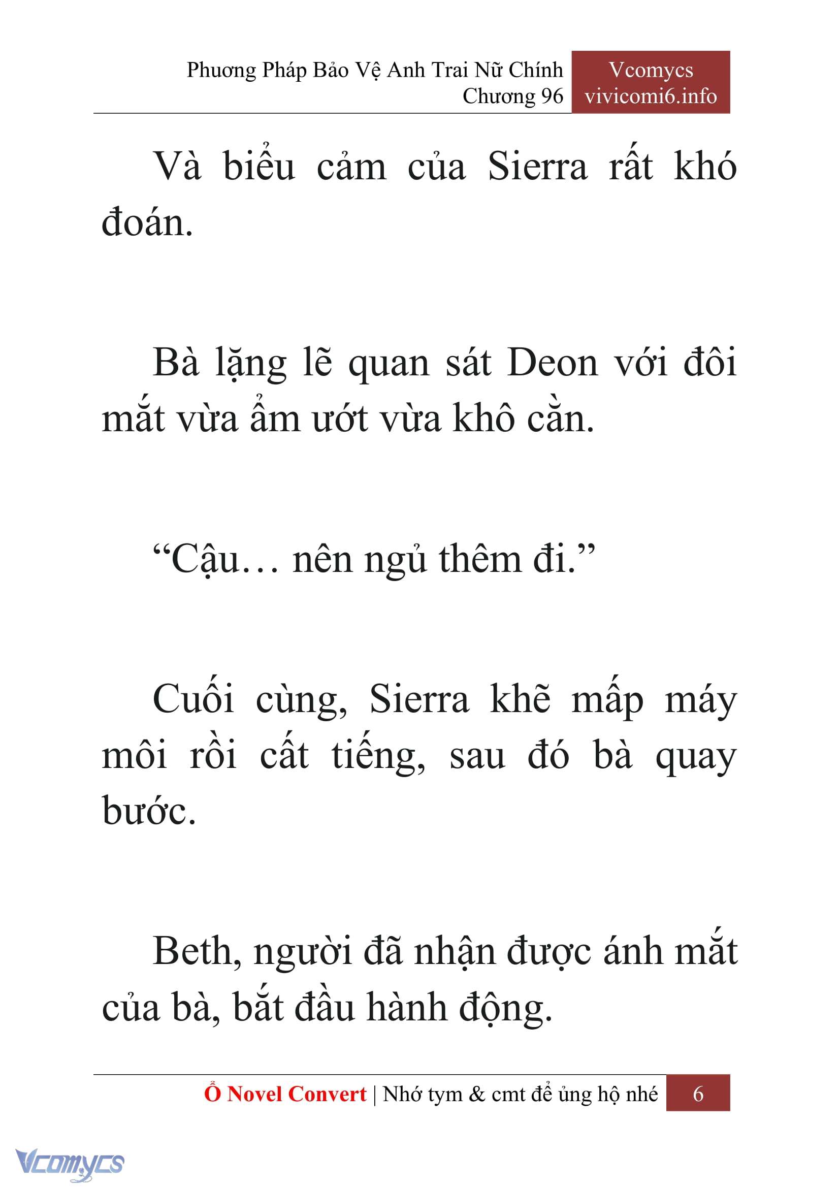 [Novel] Phương Pháp Bảo Vệ Anh Trai Nữ Chính Chap 96 - Trang 2