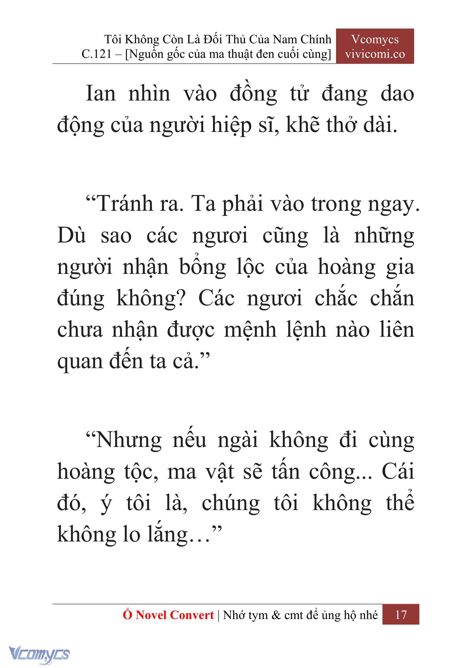 [Novel] Tôi Không Còn Là Đối Thủ Của Nam Chính Chap 121 - Trang 2