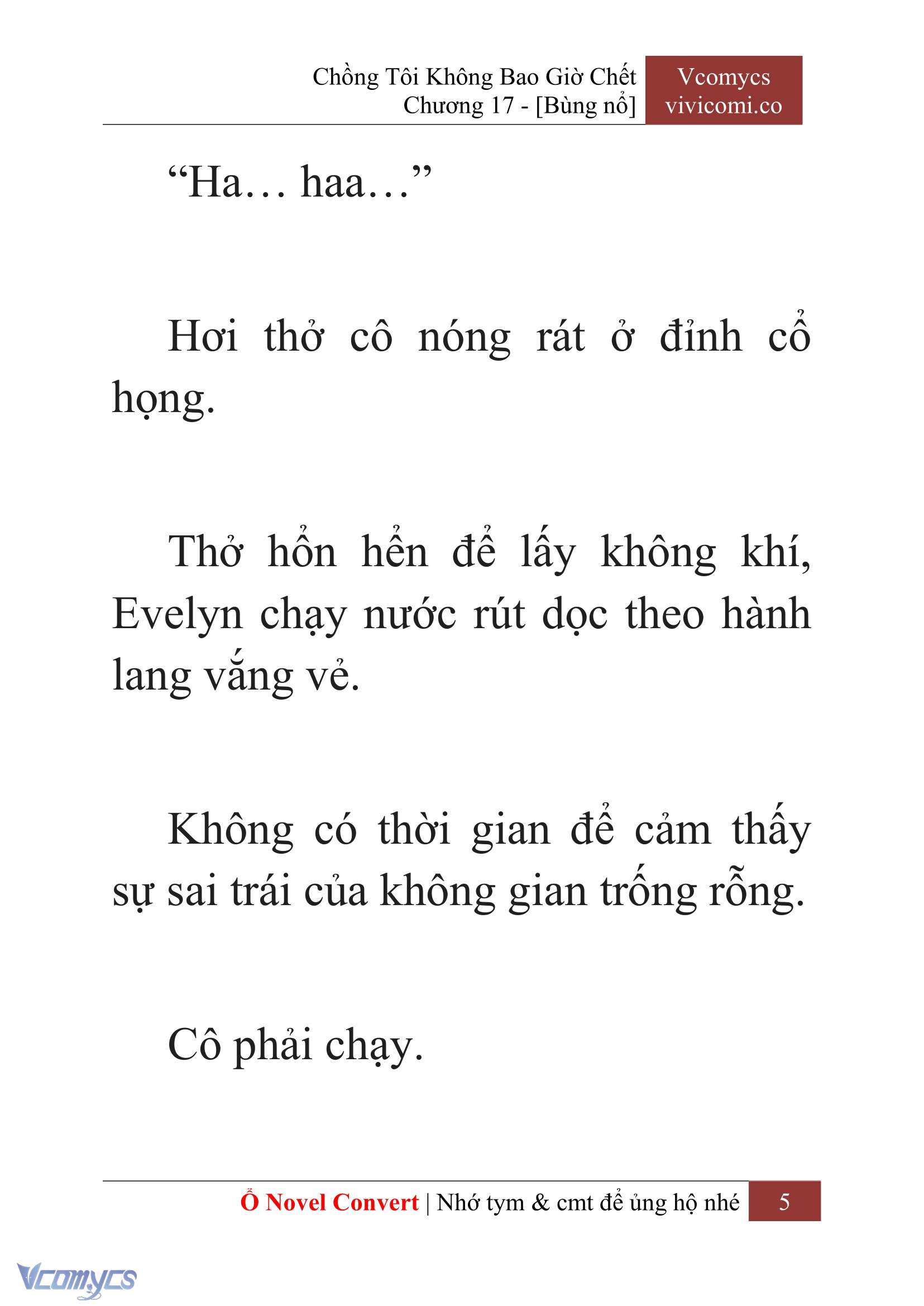 [Novel] Chồng Tôi Không Bao Giờ Chết Chap 17 - Trang 2