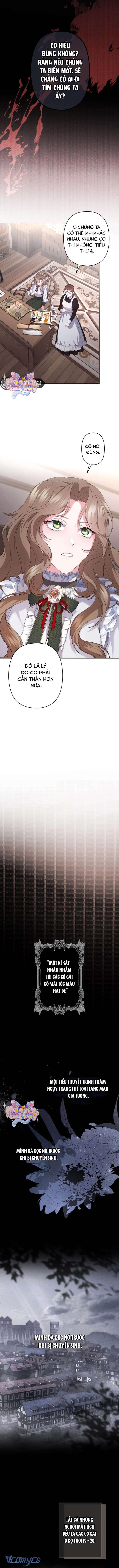 Sát Nhân Nhắm Tới Tiểu Thư Tóc Nâu Chap 1 - Trang 3