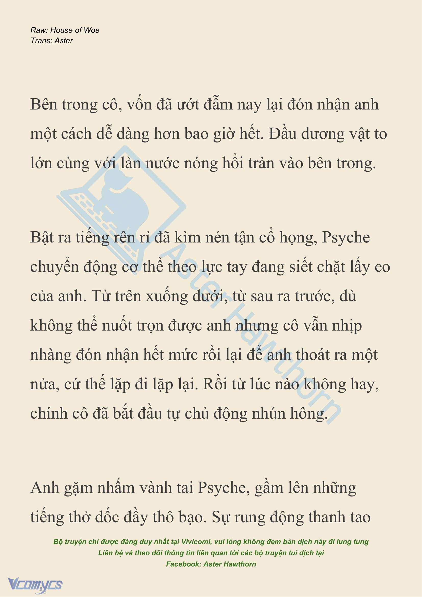 [NOVEL] Dành Cho Các Nữ Thần: Dành cho Psyche Chap 23 - Trang 2