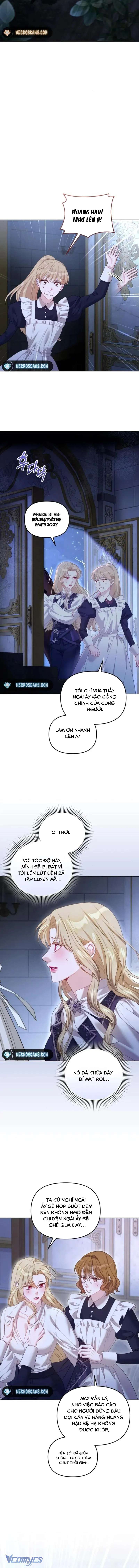 Tôi Đã Trải Qua Đêm Đầu Tiên Dù Chỉ Là Hoàng Hậu Thay Thế Chap 26 - Trang 2