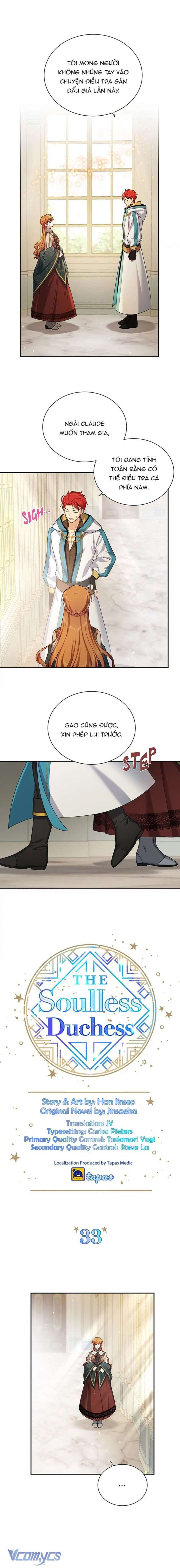 Nữ Công Tước Với Tâm Hồn Trống Rỗng Chapter 33 - Trang 4