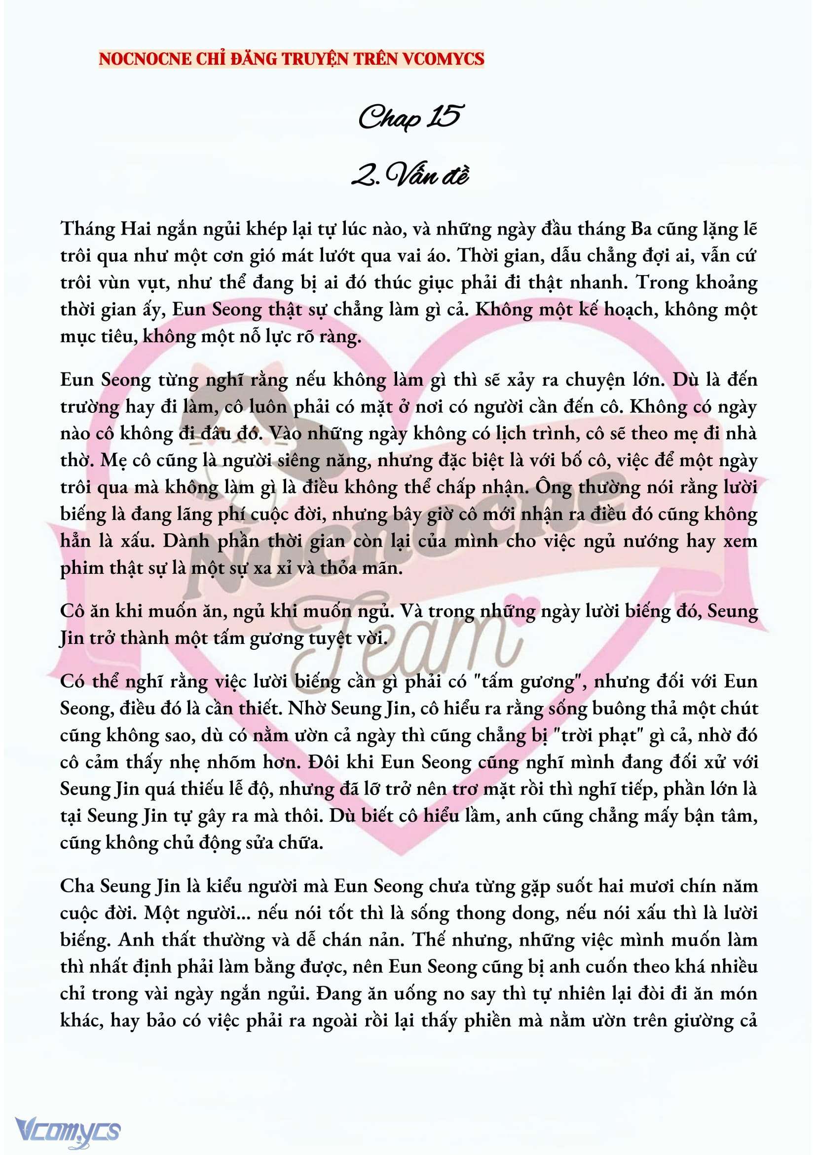 [FULL] [NOVEL] CHÚNG TA KẾT THÚC VÀO MÙA THU Chap 15 - Trang 2