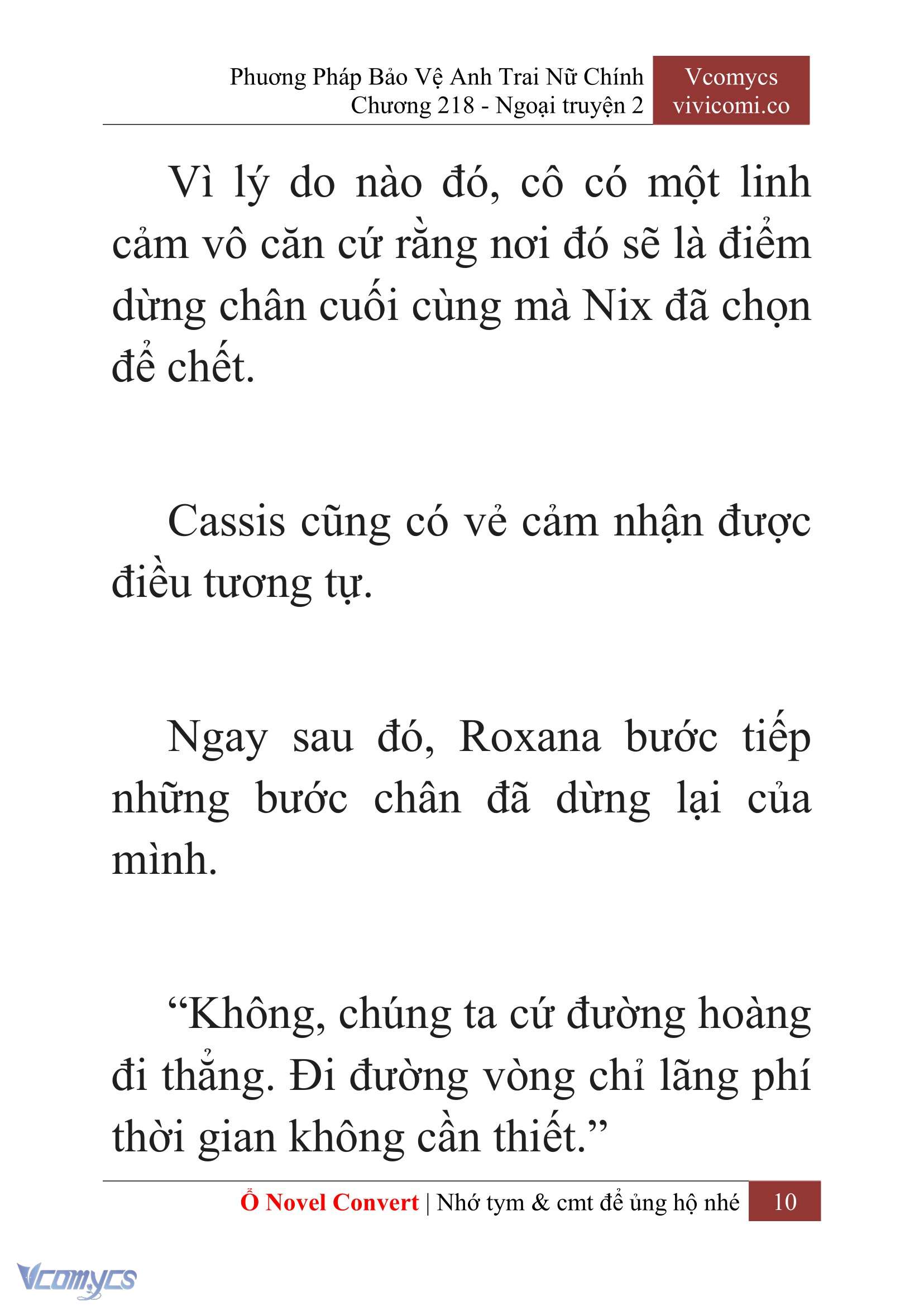 [Novel] Phương Pháp Bảo Vệ Anh Trai Nữ Chính Chap 218 - Trang 2