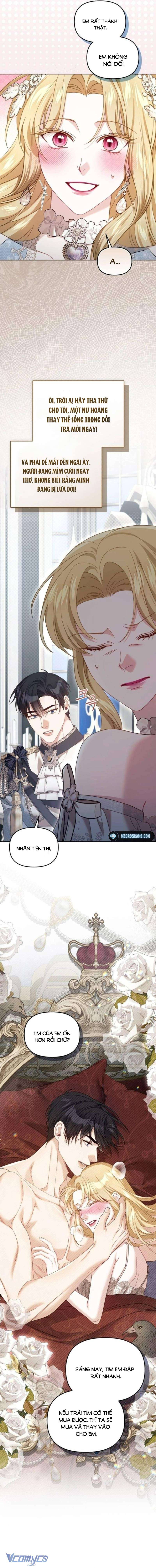 Tôi Đã Trải Qua Đêm Đầu Tiên Dù Chỉ Là Hoàng Hậu Thay Thế Chap 30 - Trang 2