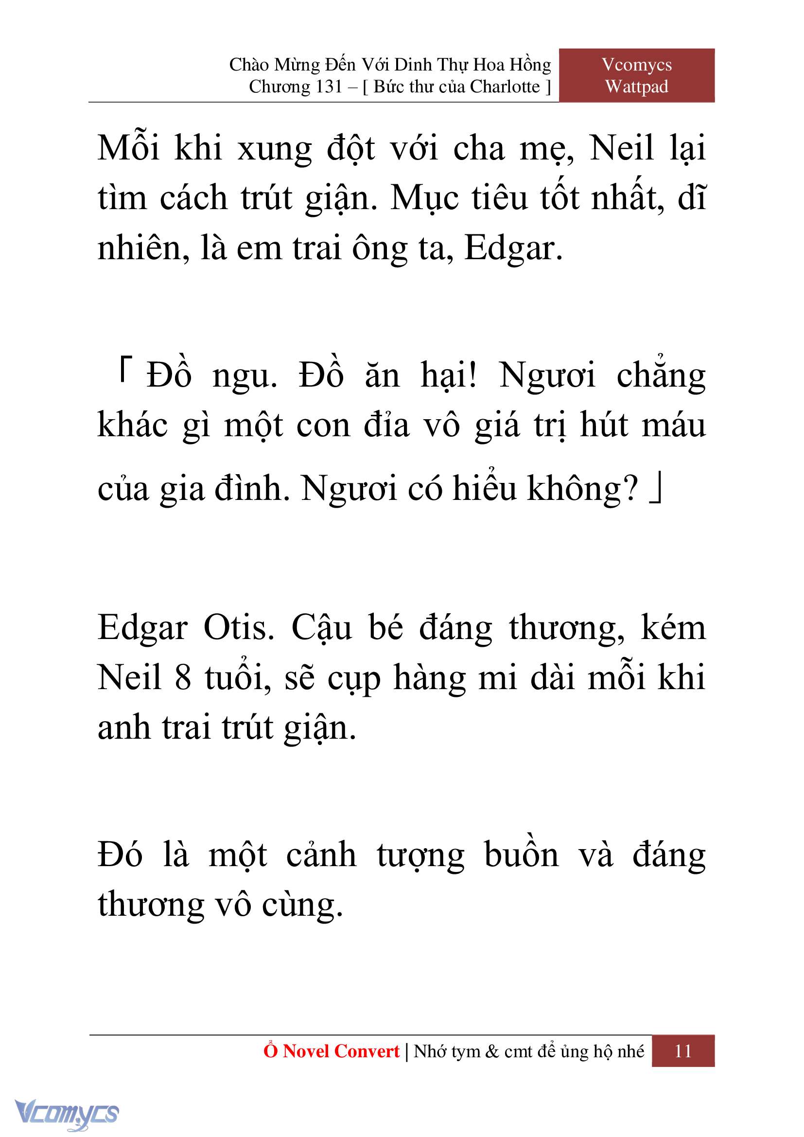 [Novel] Chào Mừng Đến Với Dinh Thự Hoa Hồng Chap 131 - Trang 2