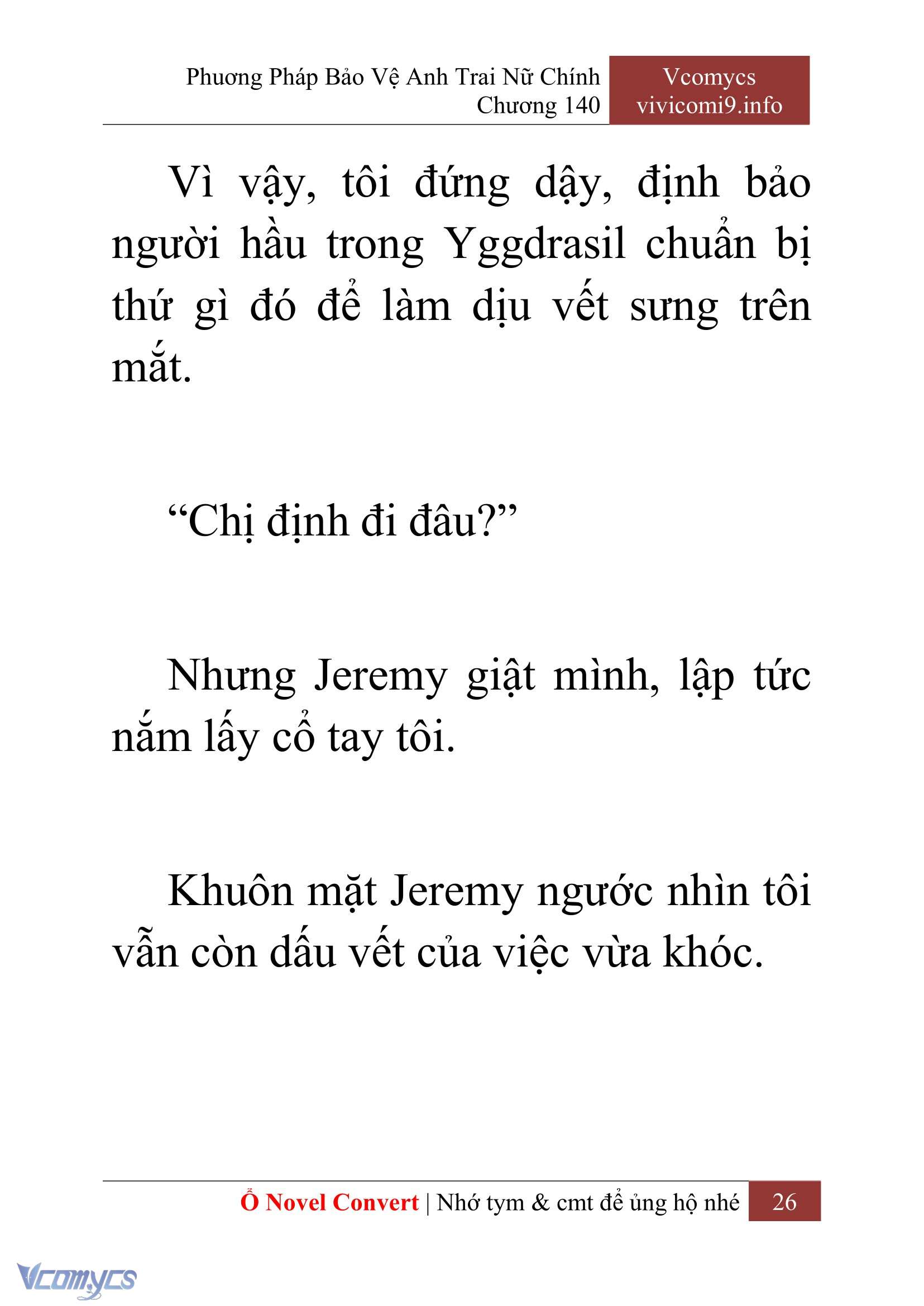 [Novel] Phương Pháp Bảo Vệ Anh Trai Nữ Chính Chap 140 - Trang 2