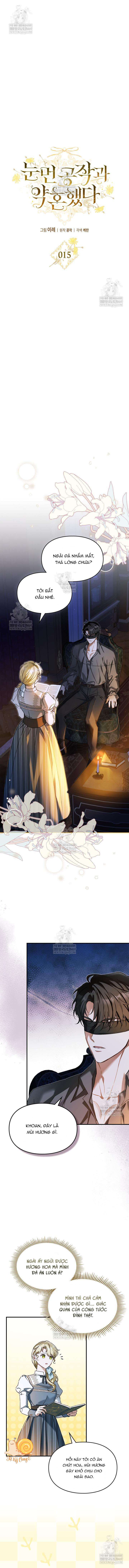 Tôi Đã Đính Hôn Với Vị Công Tước Mù Chap 15 - Trang 2