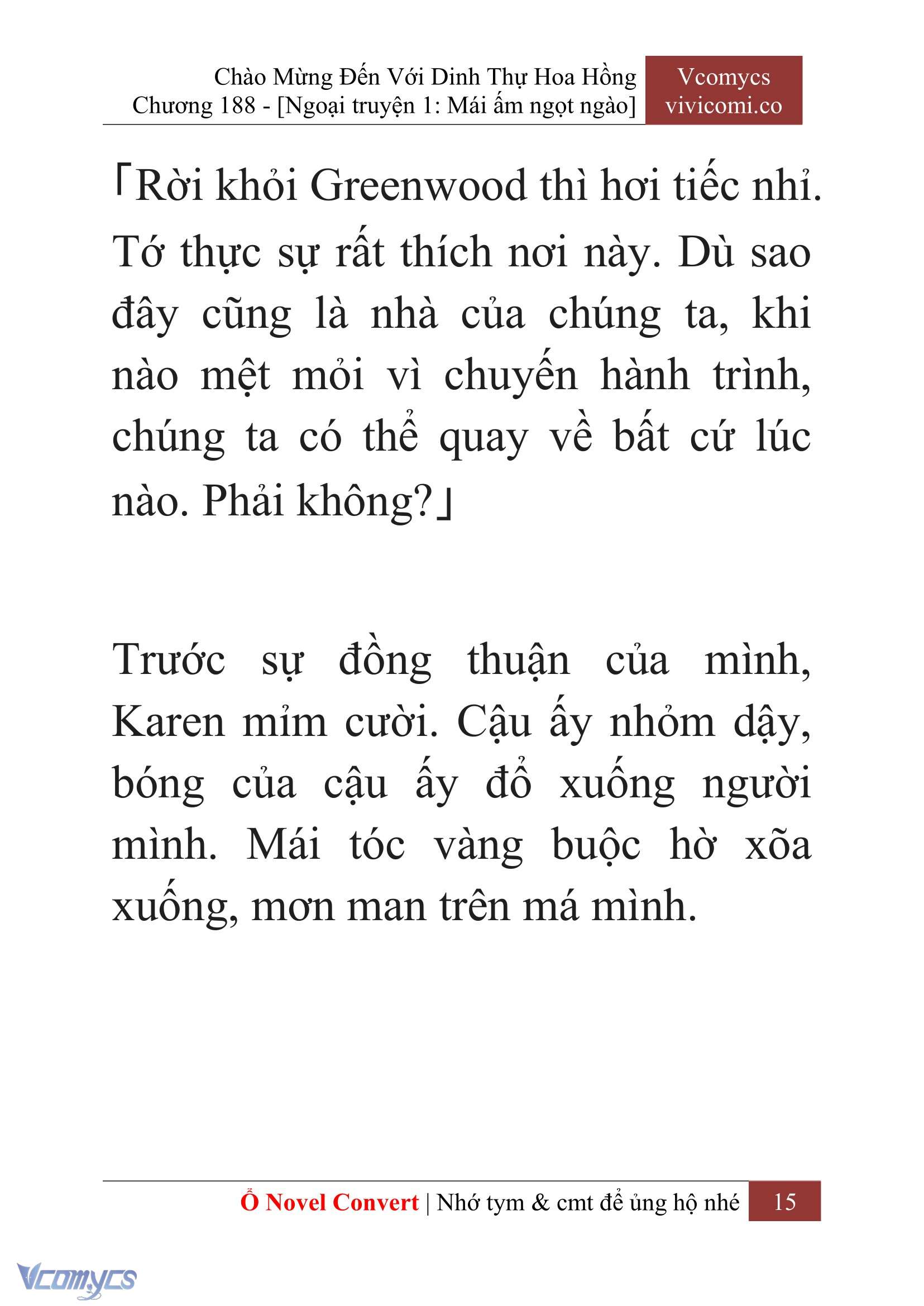 [Novel] Chào Mừng Đến Với Dinh Thự Hoa Hồng Chap 188 - Trang 2
