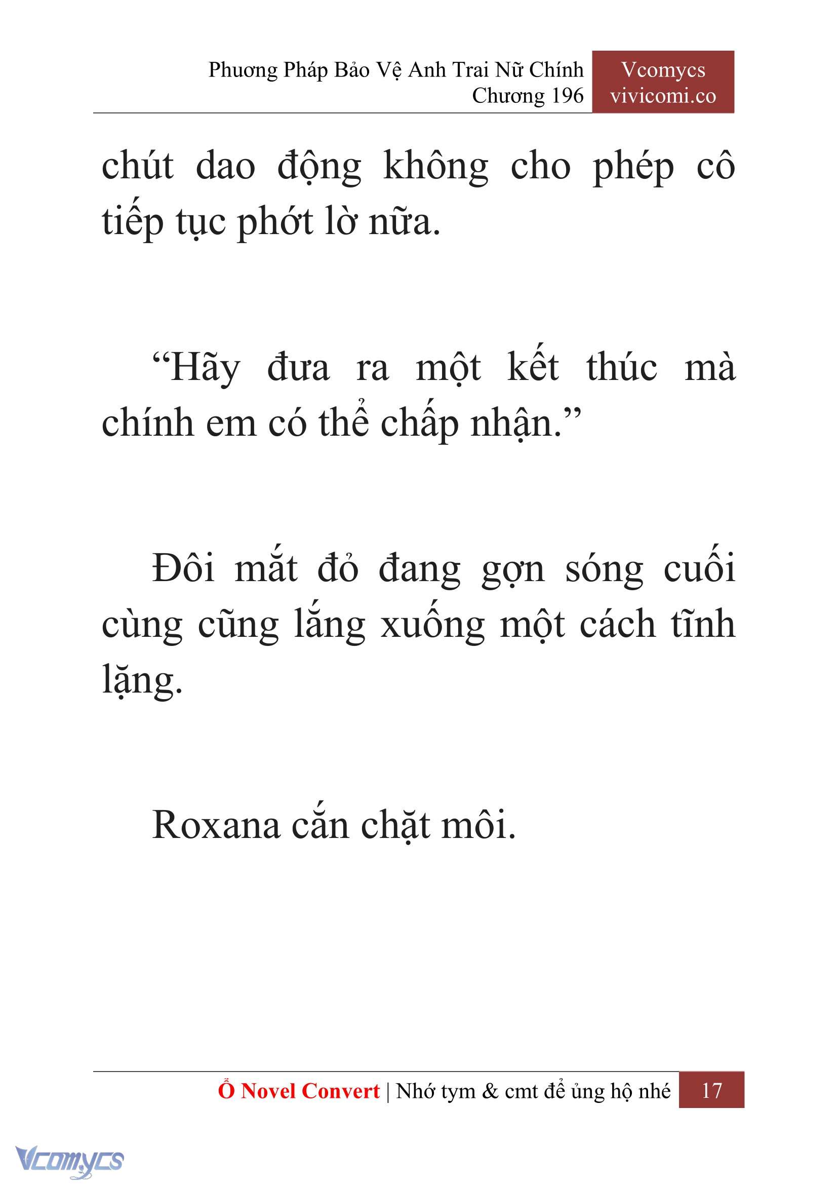 [Novel] Phương Pháp Bảo Vệ Anh Trai Nữ Chính Chap 196 - Trang 2